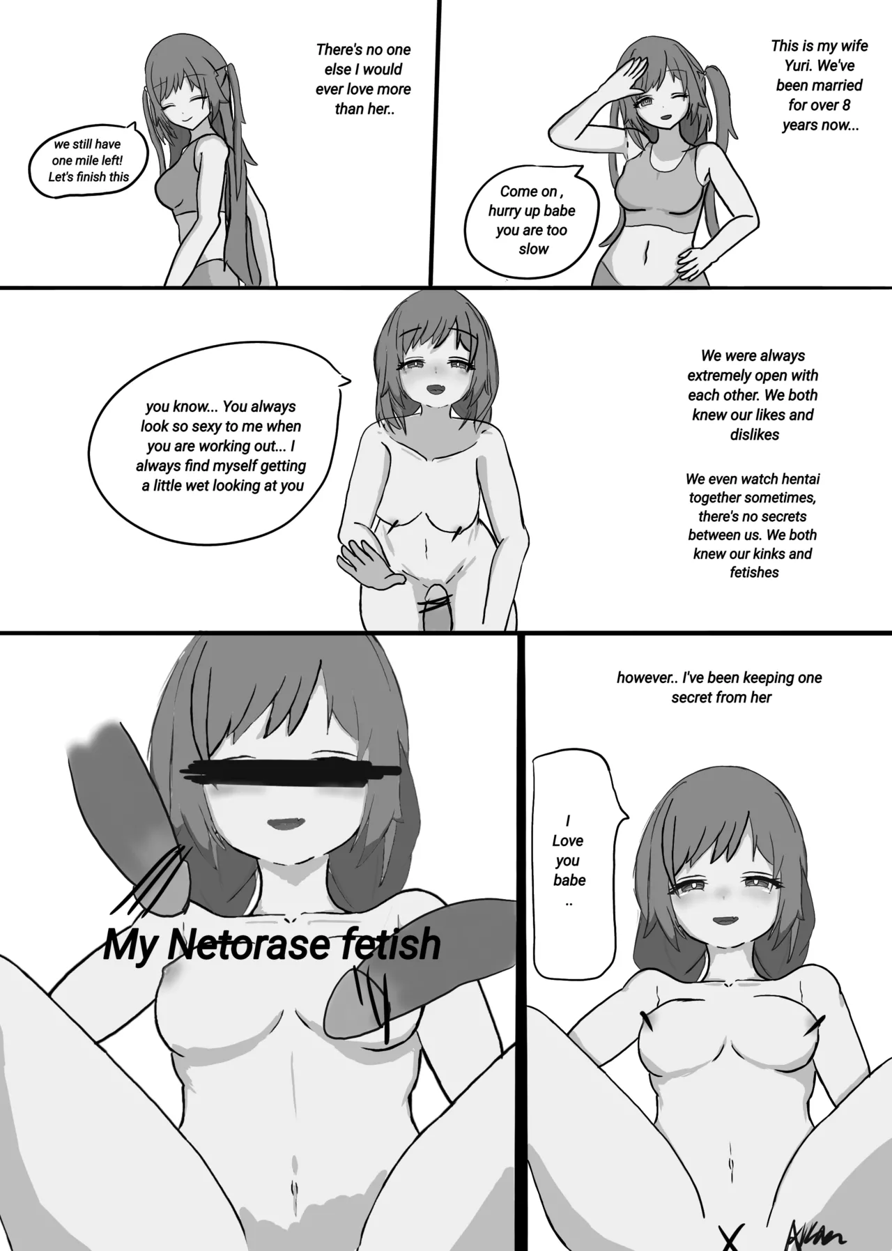 My Wife's NTR Story Chapter 1 - page 1
