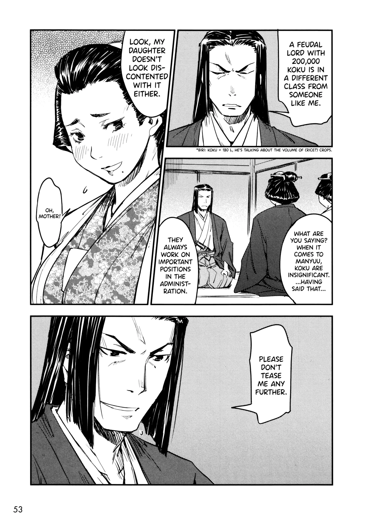 Manyuu Hikenchou Ch.13-18 Chapter 1 - page 54