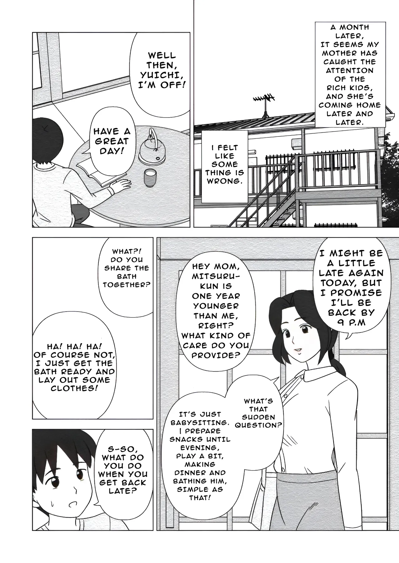 Obouchama no Seishori Dougu ni Sareta Boku no Haha Chapter 1 - page 26