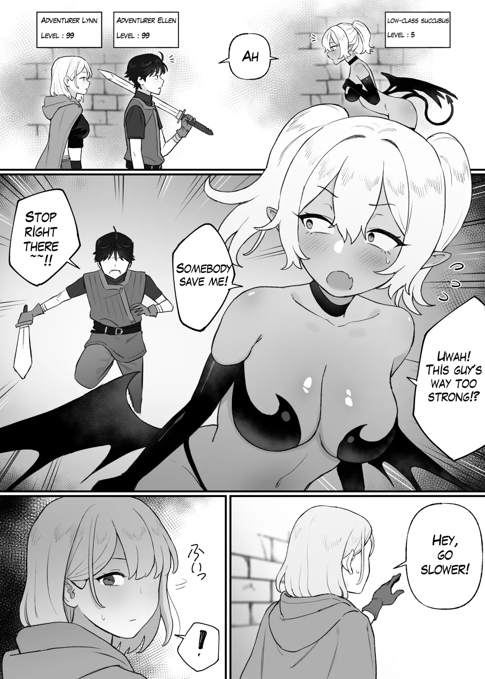 A Slave of a Low-Class Succubus 1-2 Chapter 1 - page 2