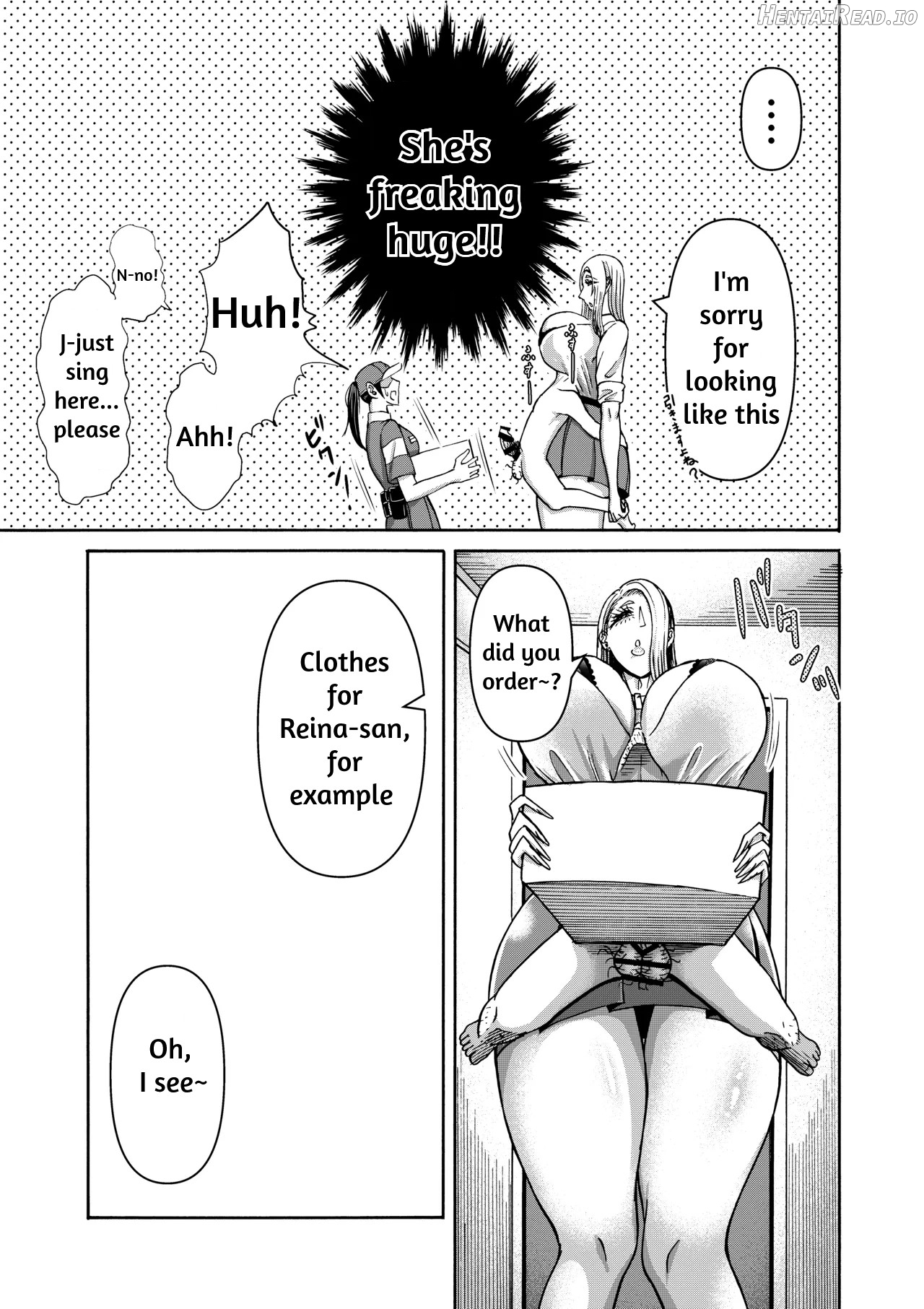 I Was Working Hard, Then This Ridiculously Huge Gal Showed Up 2 Chapter 1 - page 6