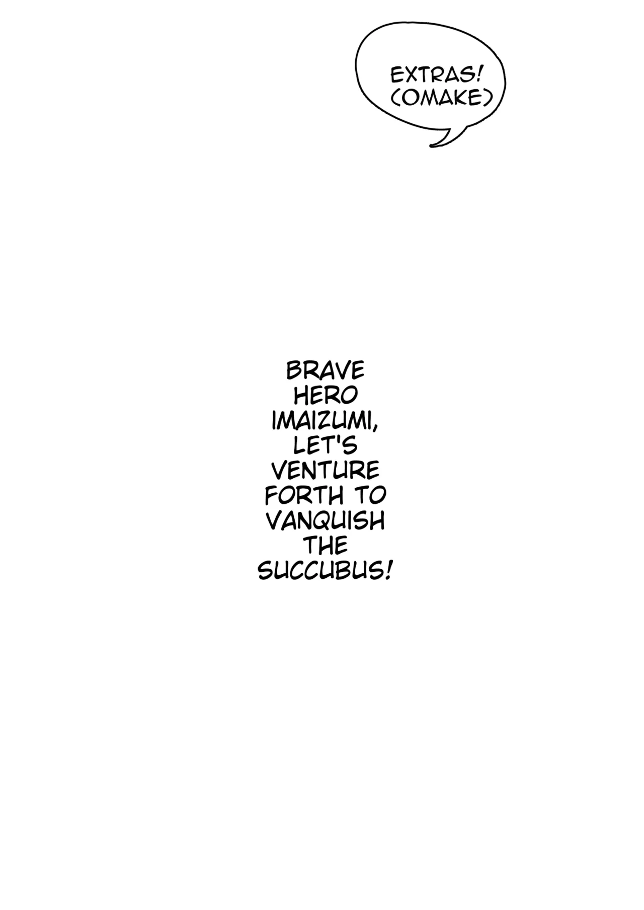 Imaizumi Brings All The Gyarus To His House Succubus OMAKE Chapter 1 - page 1