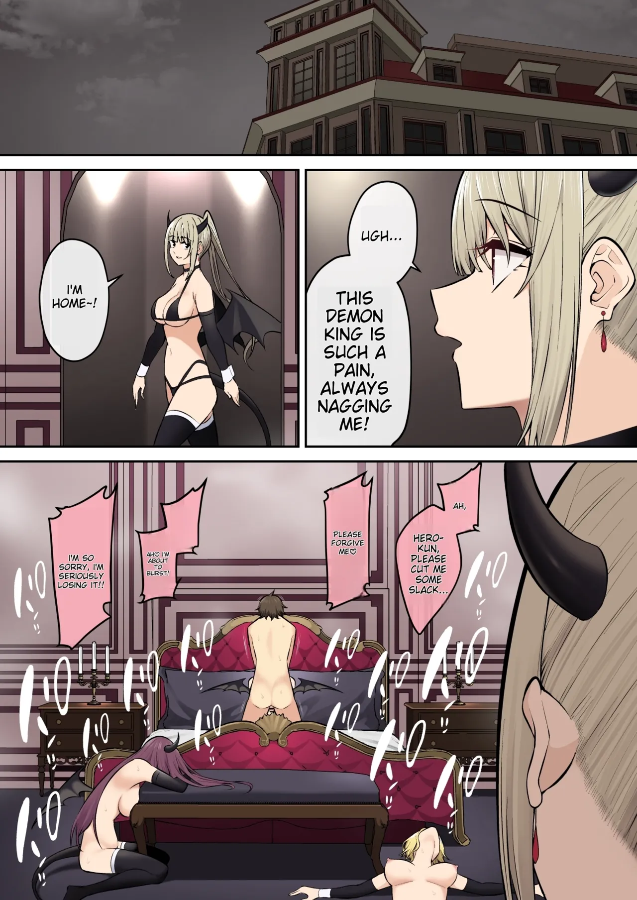 Imaizumi Brings All The Gyarus To His House Succubus OMAKE Chapter 1 - page 25