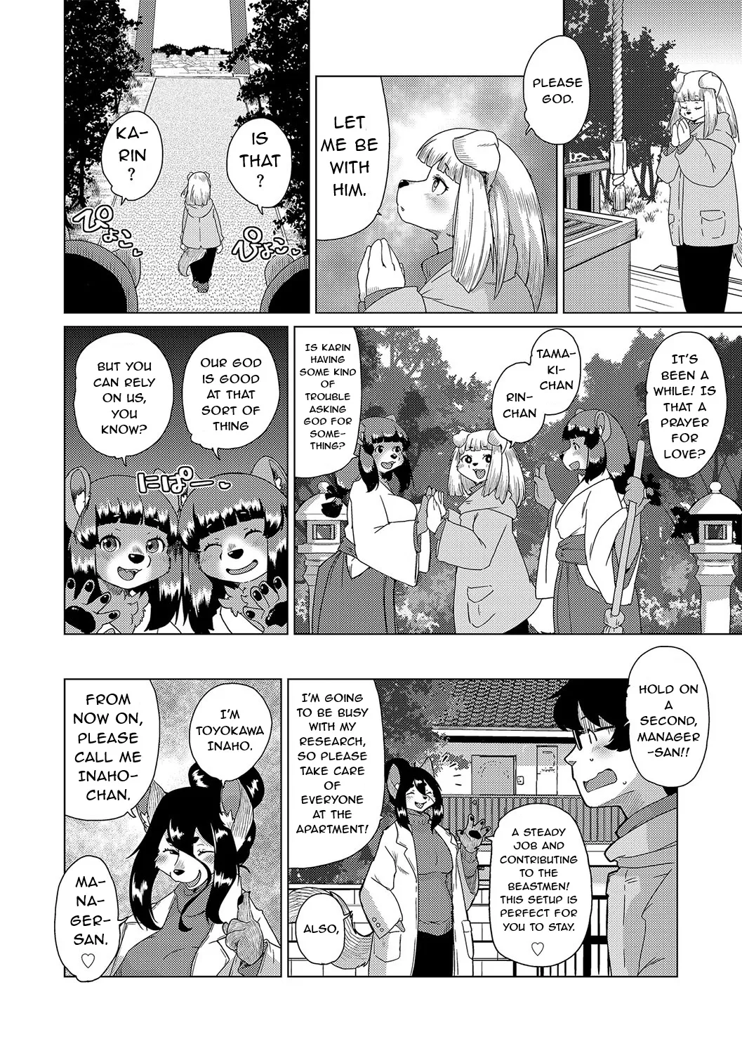 Juujin Apart Tokoharusou e Youkoso! Ch. 9 Chapter 1 - page 30