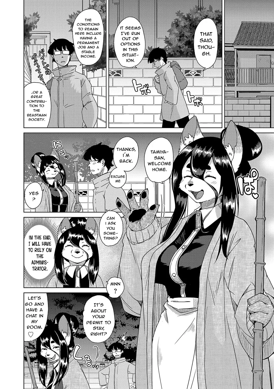 Juujin Apart Tokoharusou e Youkoso! Ch. 9 Chapter 1 - page 6