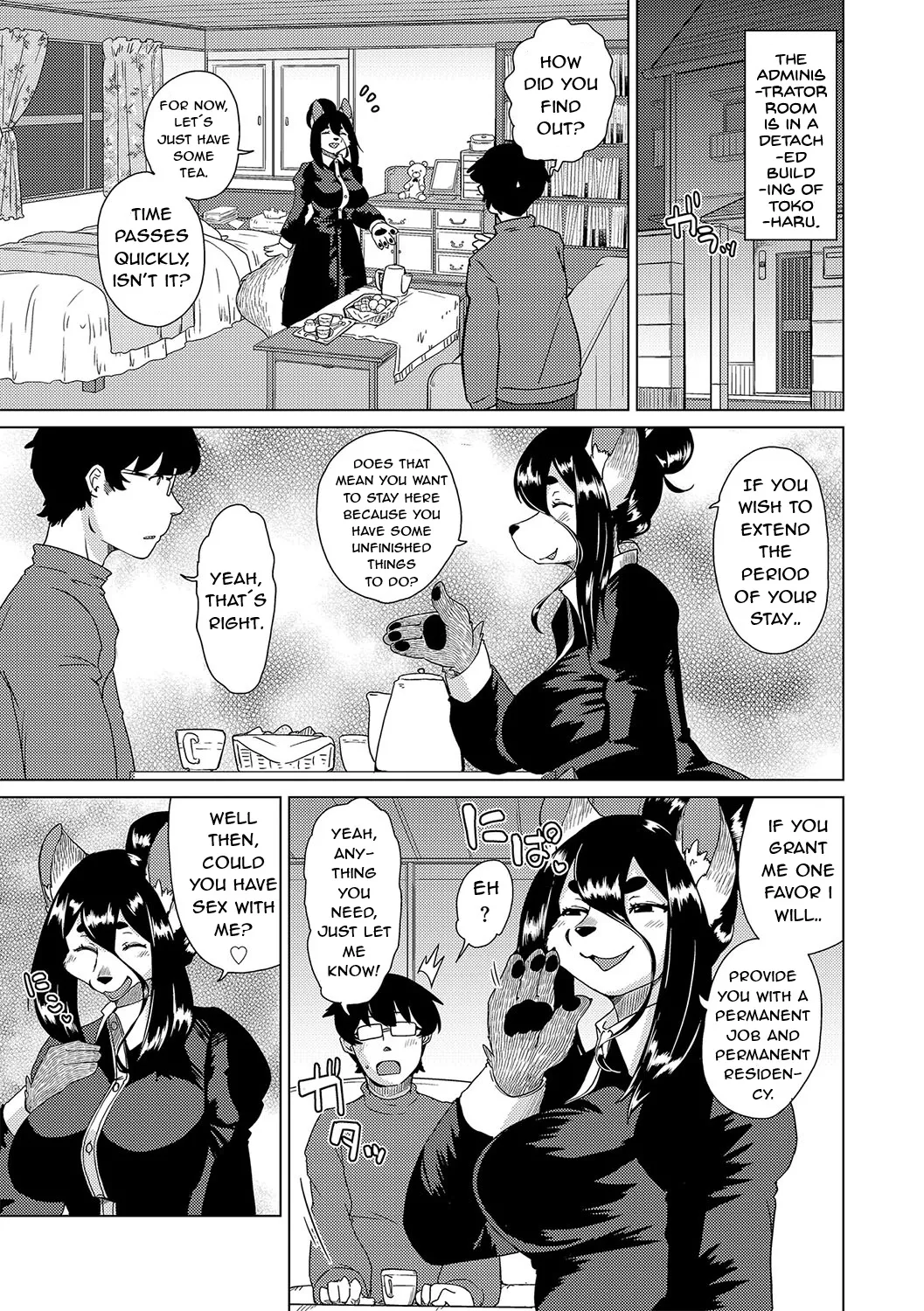 Juujin Apart Tokoharusou e Youkoso! Ch. 9 Chapter 1 - page 7