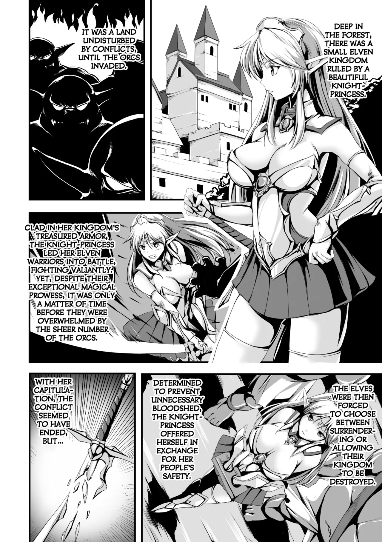 Invasion   Hentai Chapter 1 - page 1