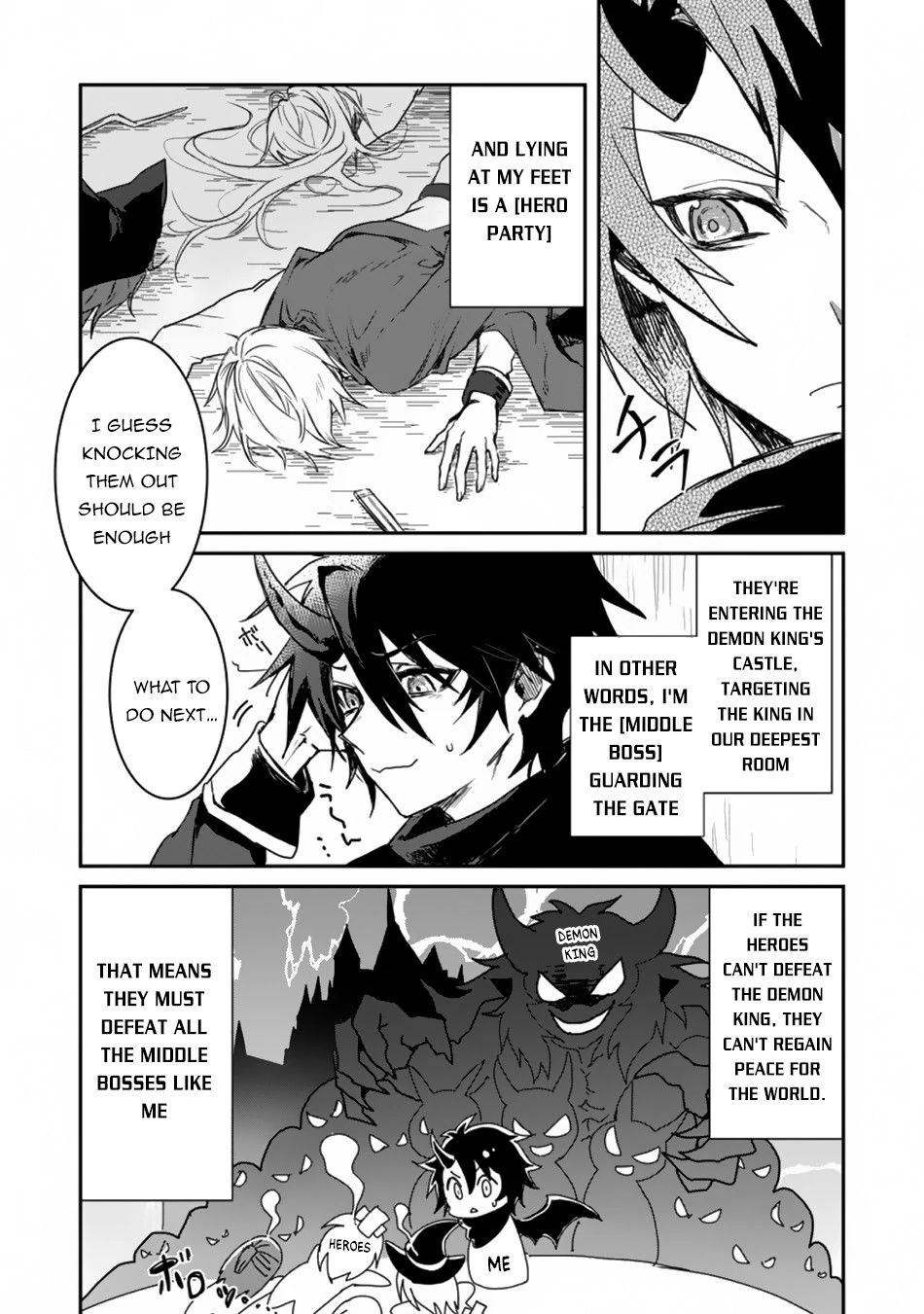 There Was a Cute Girl in the Hero's Party, so I Tried Confessing to Her Chapter 1 - page 4