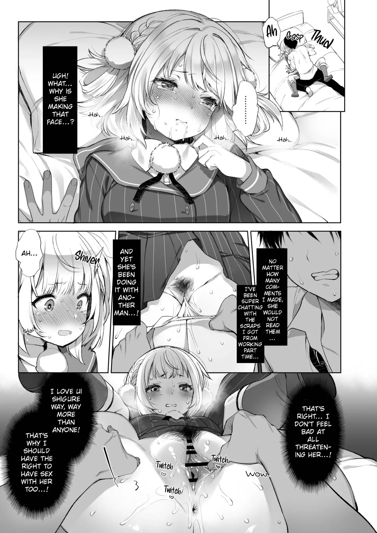 Idol Haishinsha Shigure Ui Naisho no Douga Haishin 2 Chapter 1 - page 14