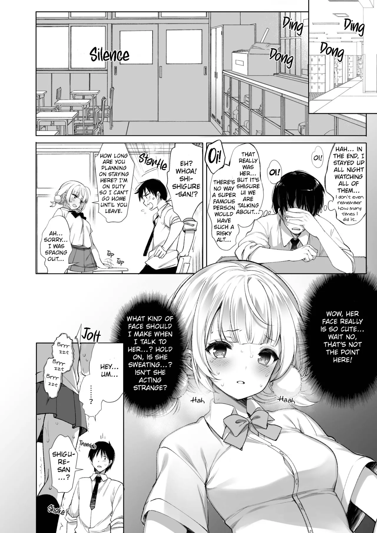 Idol Haishinsha Shigure Ui Naisho no Douga Haishin 2 Chapter 1 - page 9