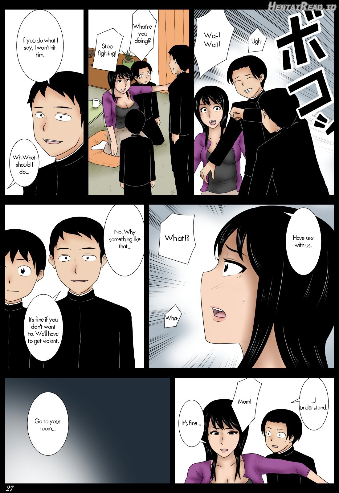 Gangbanging Our Moms Chapter 1 - page 27