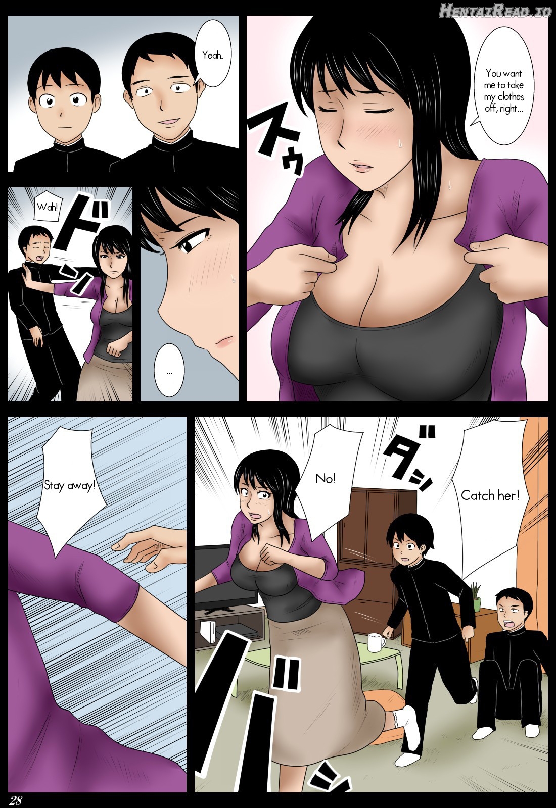 Gangbanging Our Moms Chapter 1 - page 28