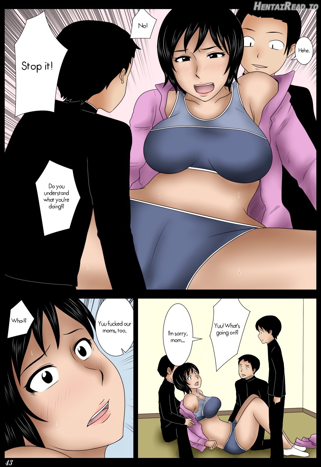 Gangbanging Our Moms Chapter 1 - page 43