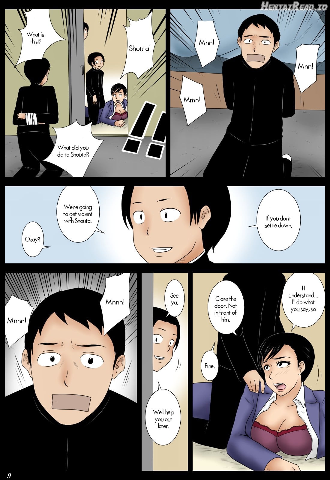 Gangbanging Our Moms Chapter 1 - page 9