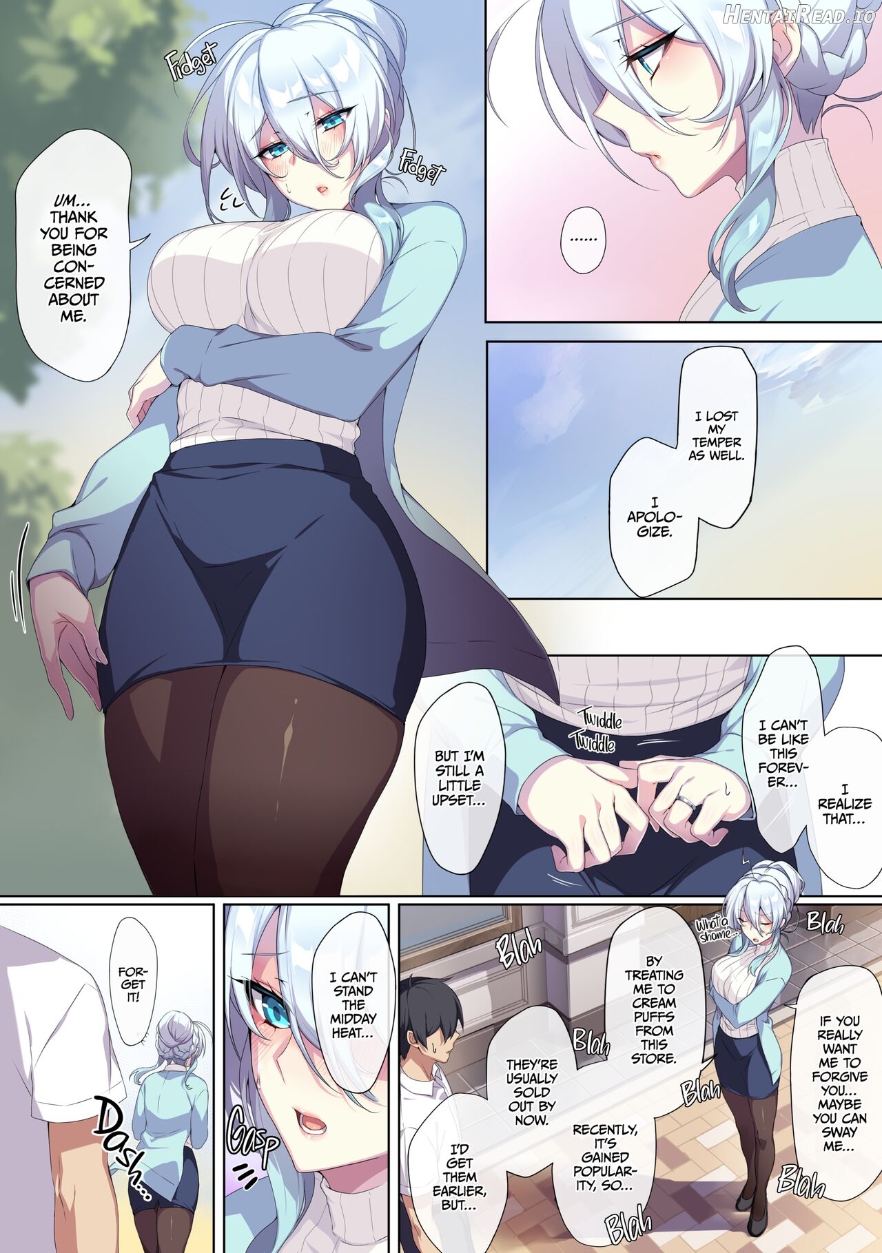 ぷぅのぷぅぷぅぷぅ] 人付き合いが苦手な未亡人の雪女さんと呪いの指輪 1 （無修正）English   Hentai Chapter 1 - page 35