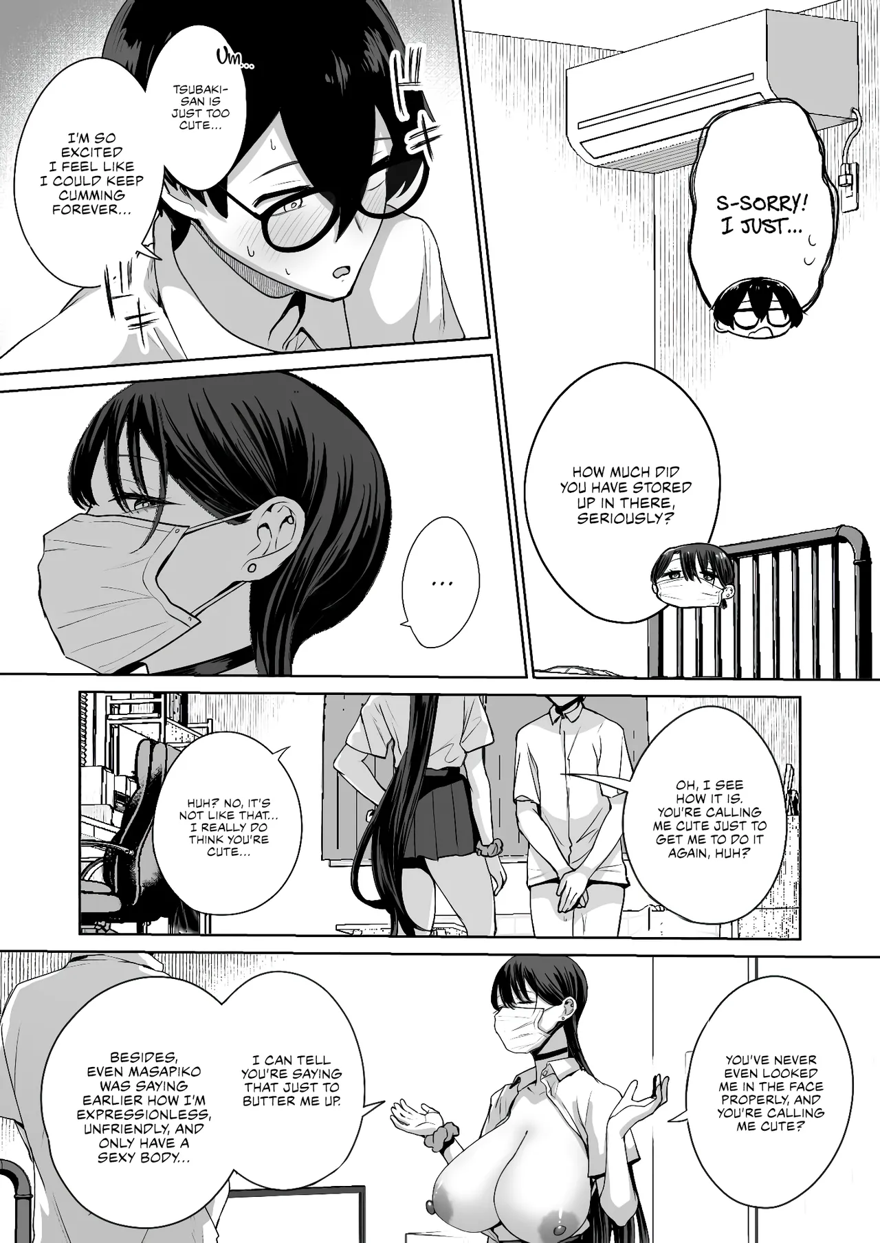 A kind, easy-going, slutty gyaru who even lets an otaku like me cum inside her Chapter 1 - page 18