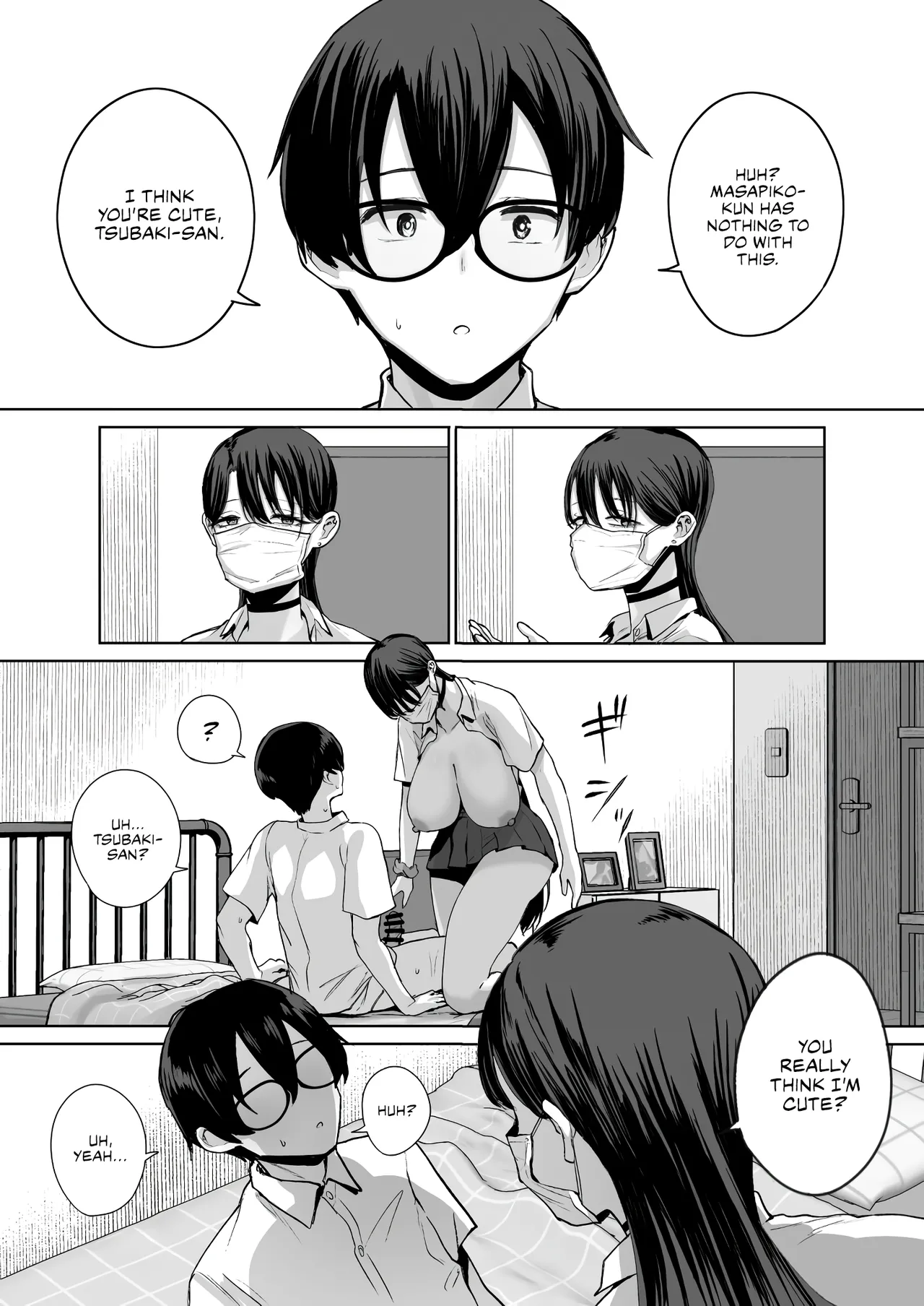 A kind, easy-going, slutty gyaru who even lets an otaku like me cum inside her Chapter 1 - page 19