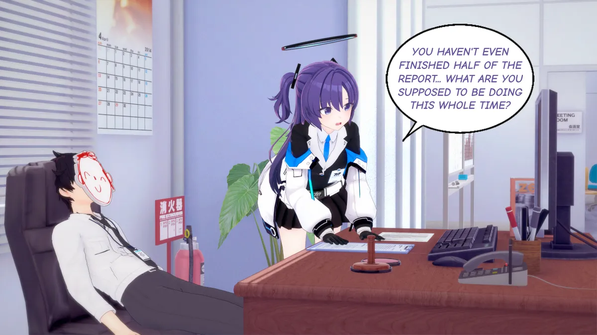 Corrupt System: Yuuka.Exe Chapter 1 - page 4