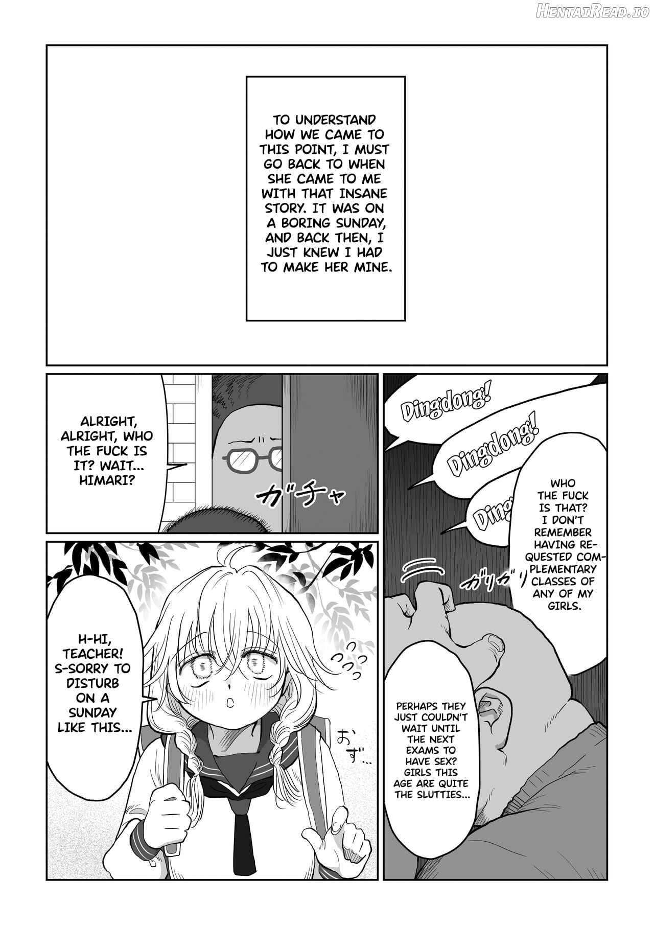 Ojisan ga Muchikko ni Ecchi na Koto o Oshieru Hanashi Joukan An Old Man Teaching An Ignorant Girl All About Sex - First Part Chapter 1 - page 12