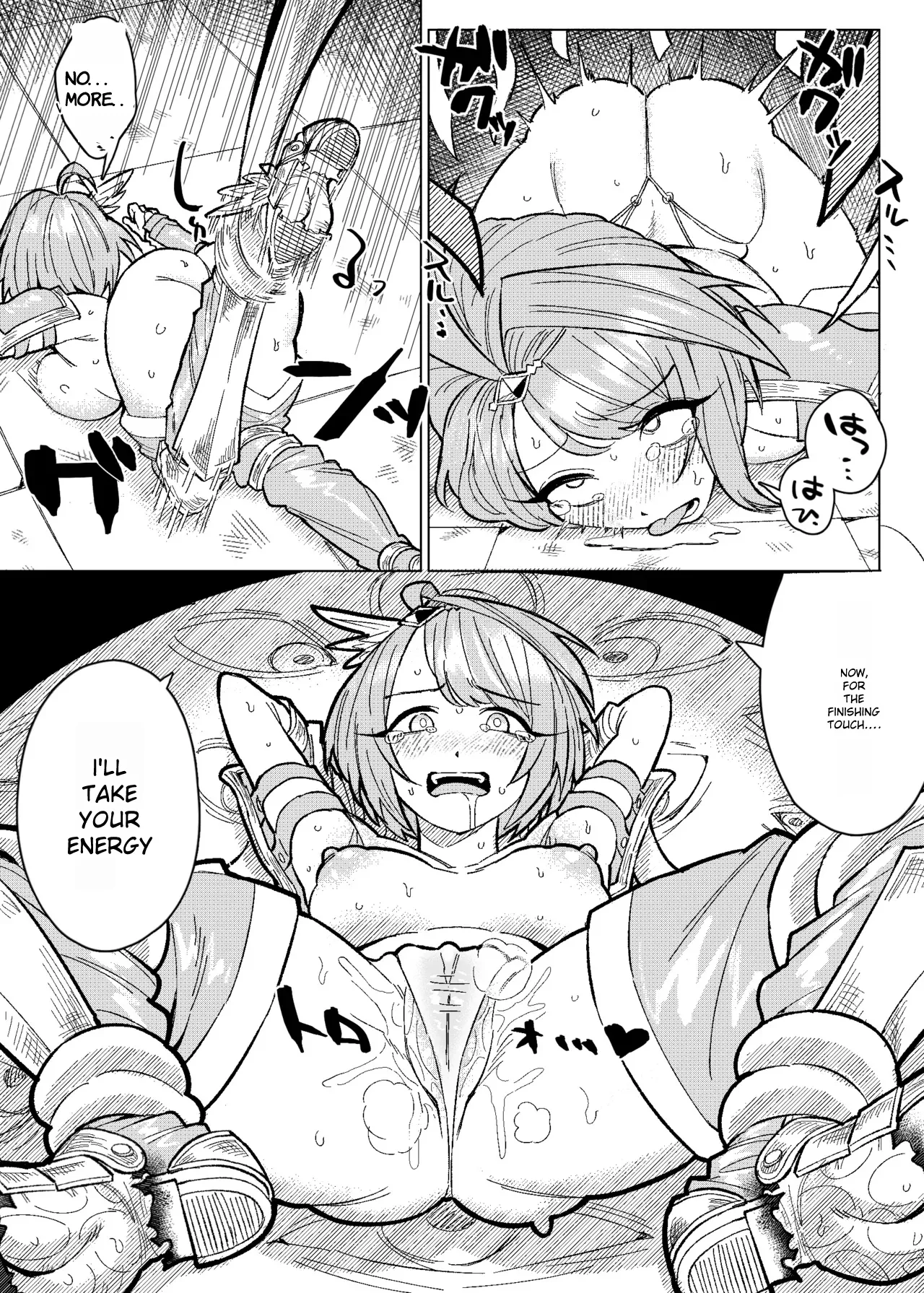 Big Breasted Female Warrior's Thorough Tickling Hell Chapter 1 - page 16