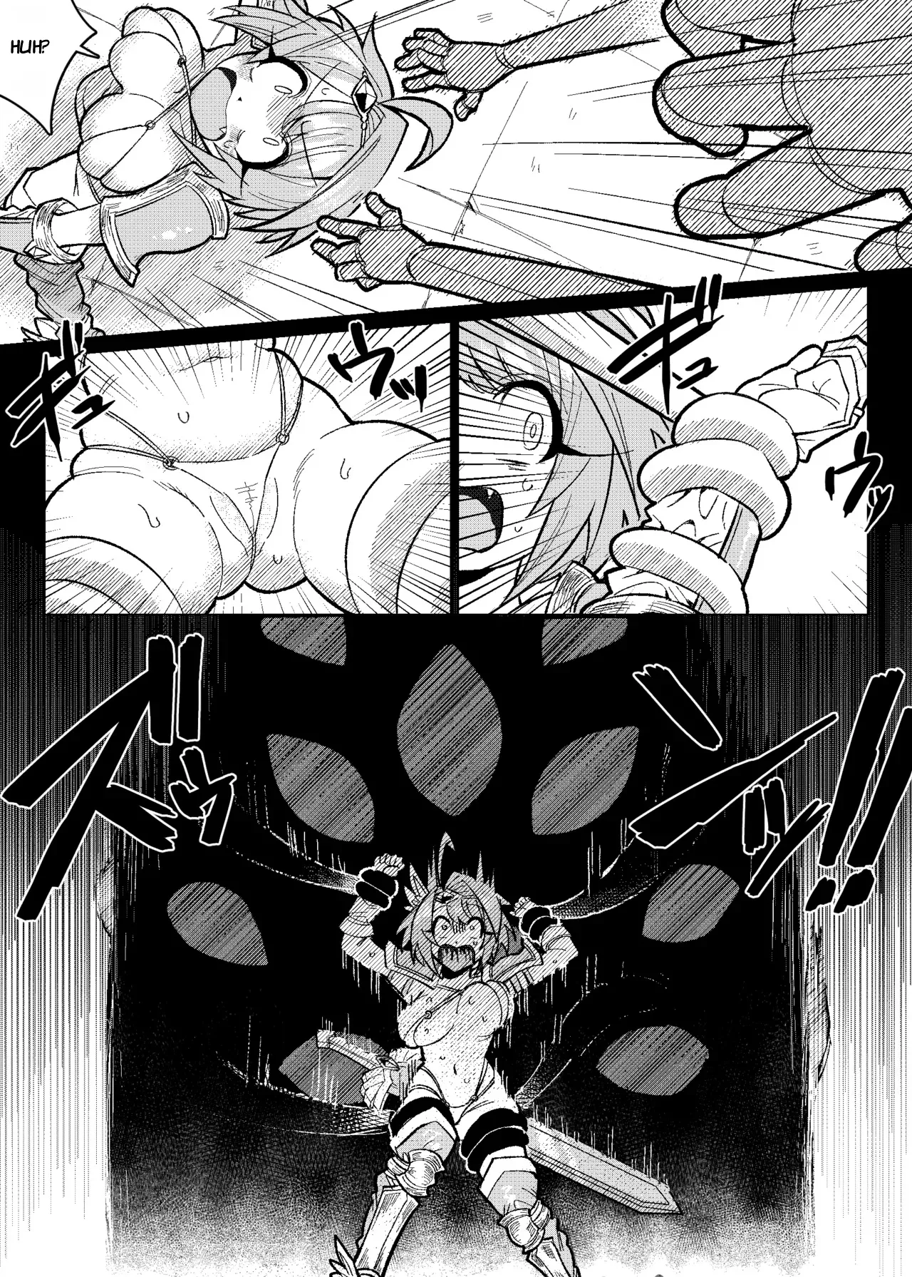 Big Breasted Female Warrior's Thorough Tickling Hell Chapter 1 - page 4