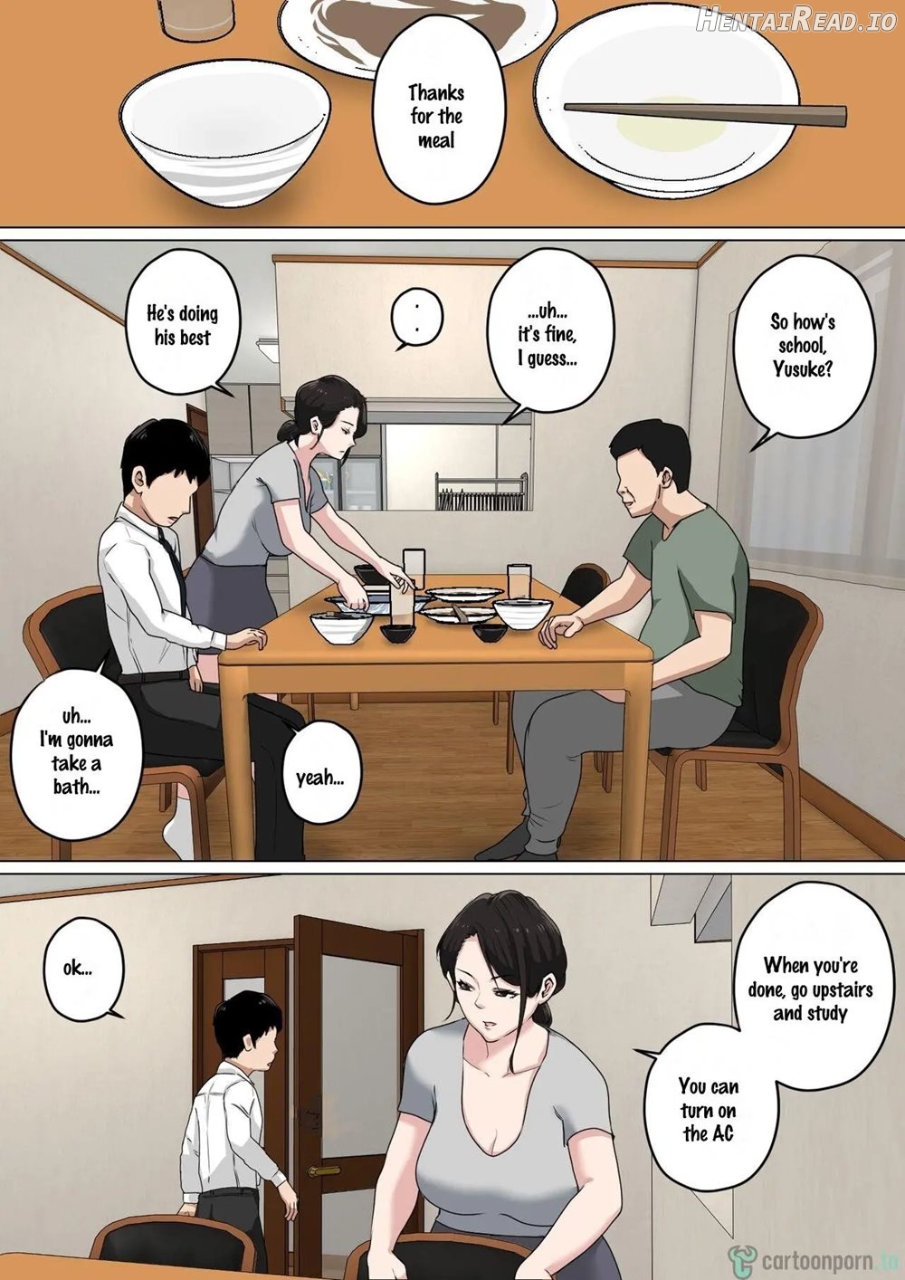 I satisfy my sexual urges with Mom every day! 3 Chapter 1 - page 11