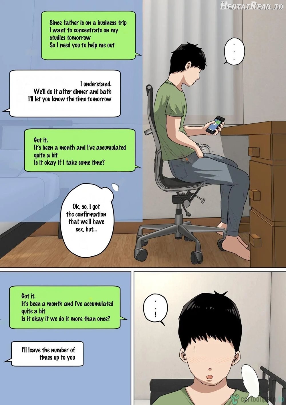 I satisfy my sexual urges with Mom every day! 3 Chapter 1 - page 17