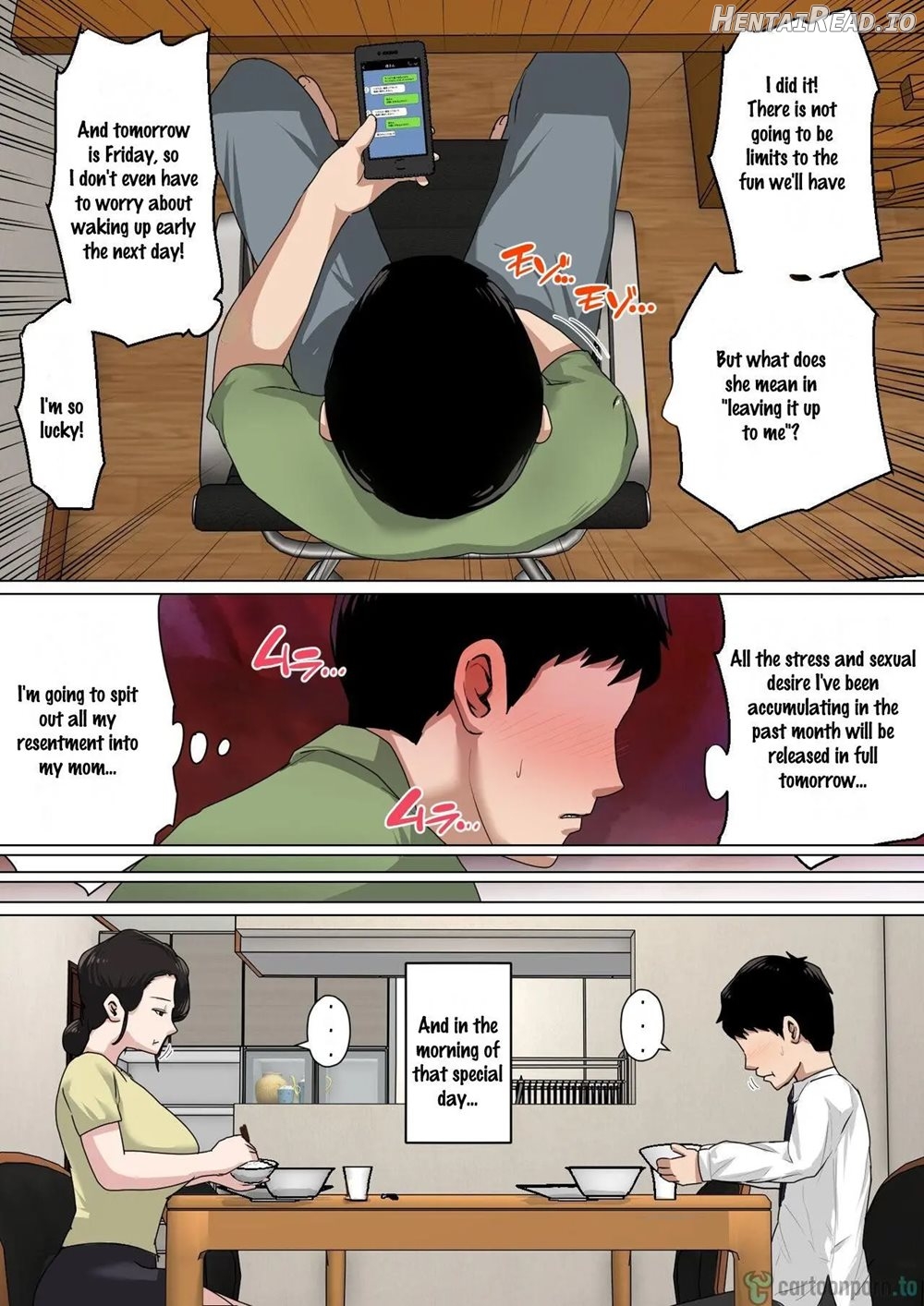 I satisfy my sexual urges with Mom every day! 3 Chapter 1 - page 18