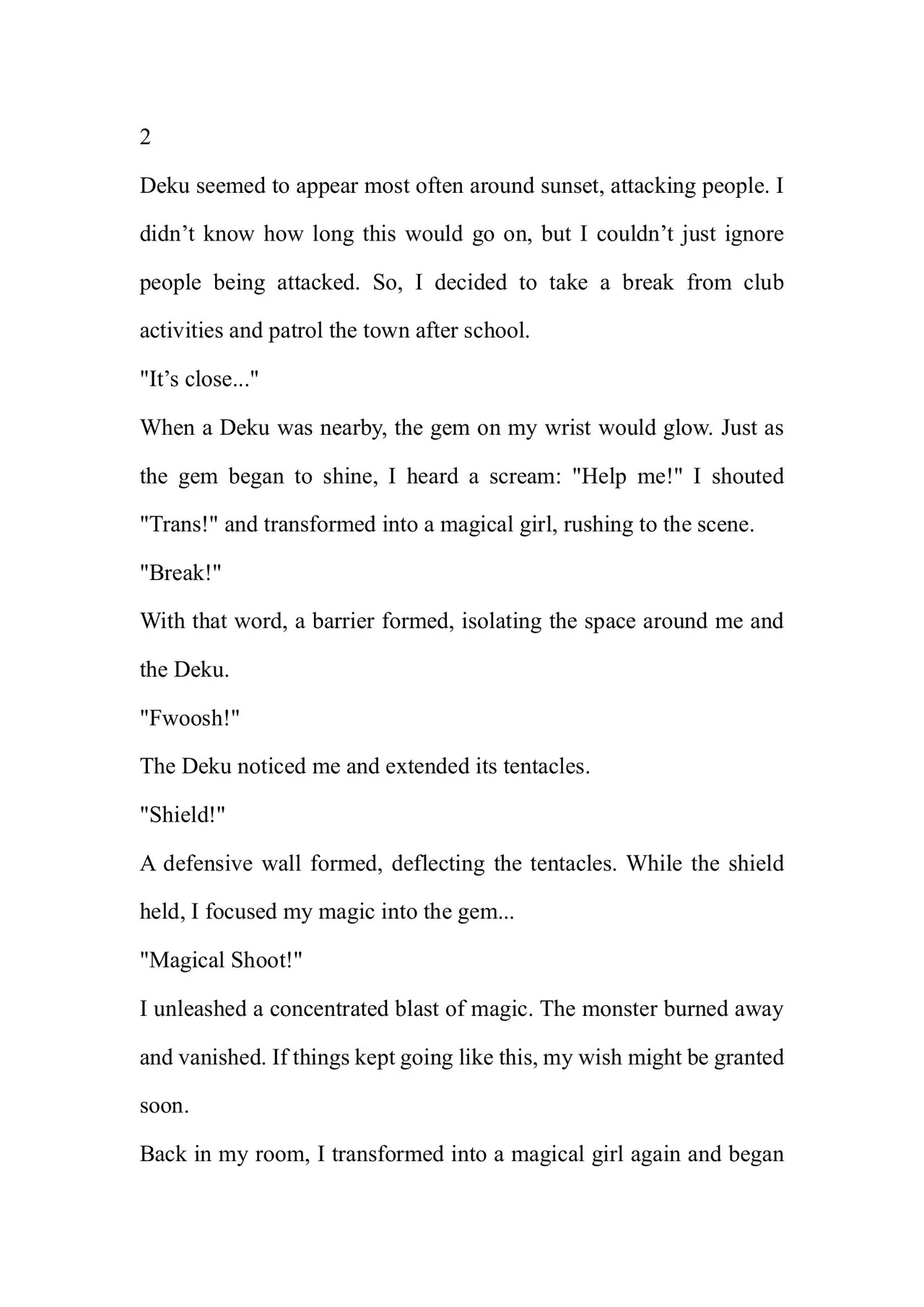 TS Mahou Shoujo Hiromi Chapter 1 - page 15