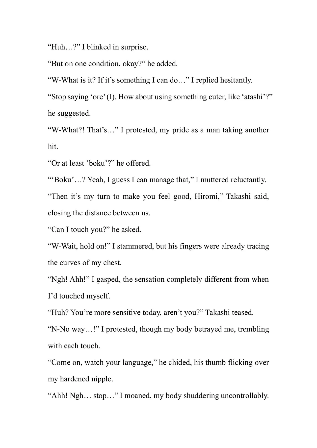 TS Mahou Shoujo Hiromi Chapter 1 - page 38