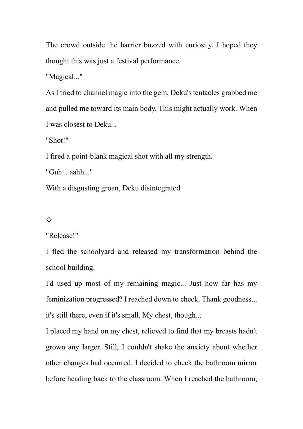 TS Mahou Shoujo Hiromi Chapter 1 - page 54