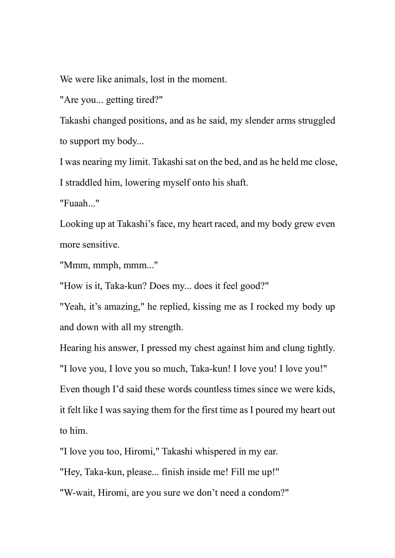 TS Mahou Shoujo Hiromi Chapter 1 - page 84