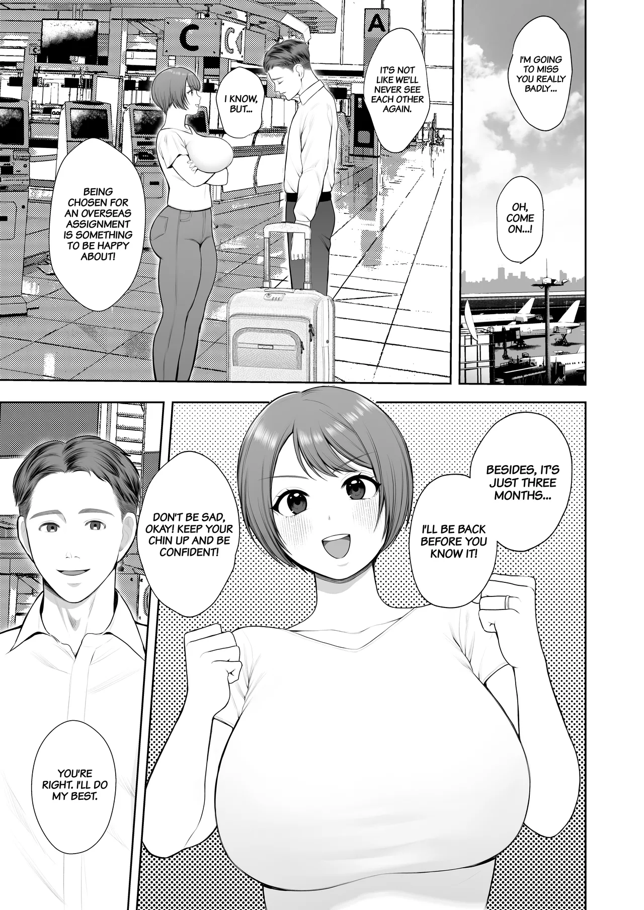 Kokujin-sama no Gokubuto Chinpo de Ochita Hitozuma Chapter 1 - page 2