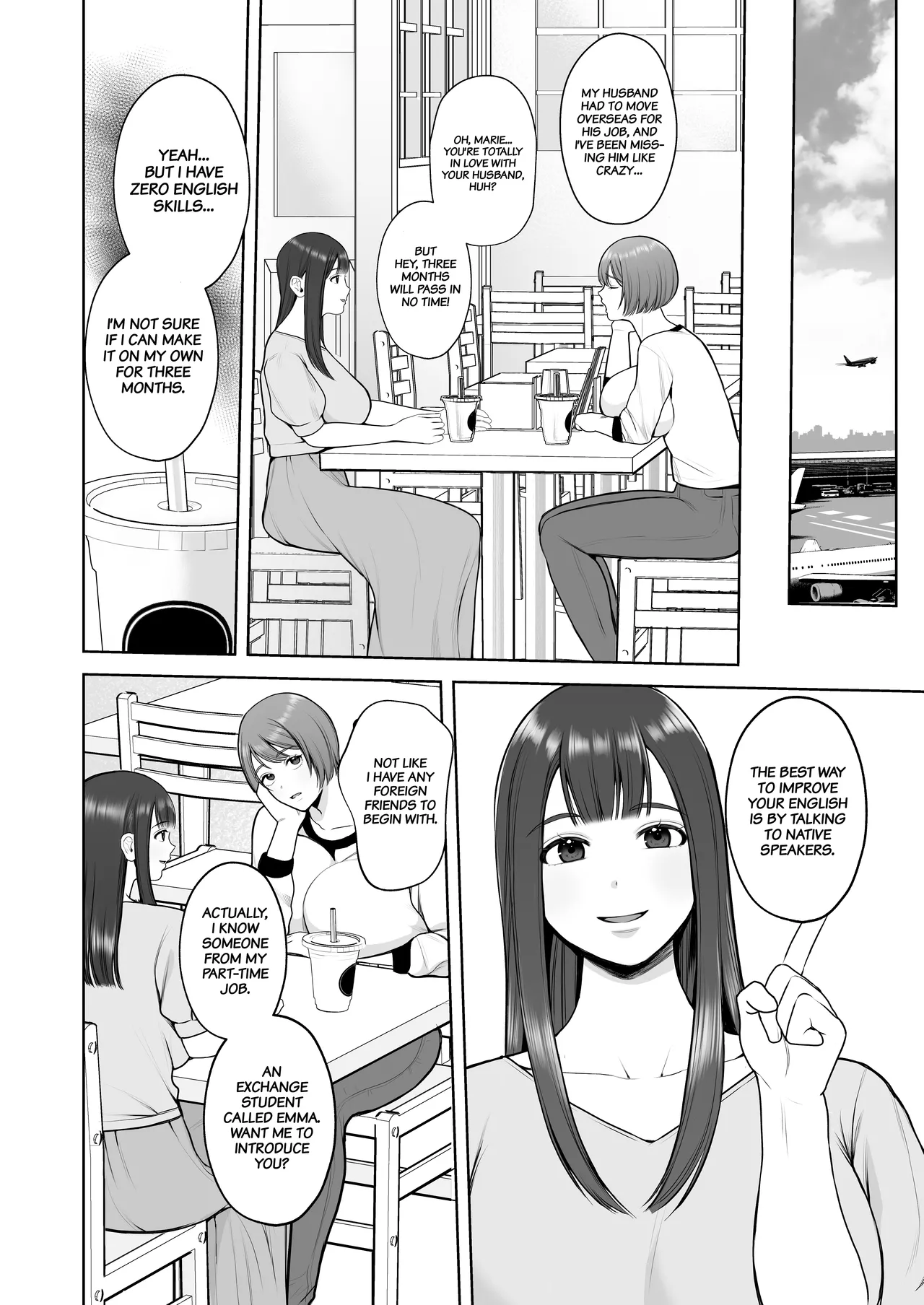 Kokujin-sama no Gokubuto Chinpo de Ochita Hitozuma Chapter 1 - page 3