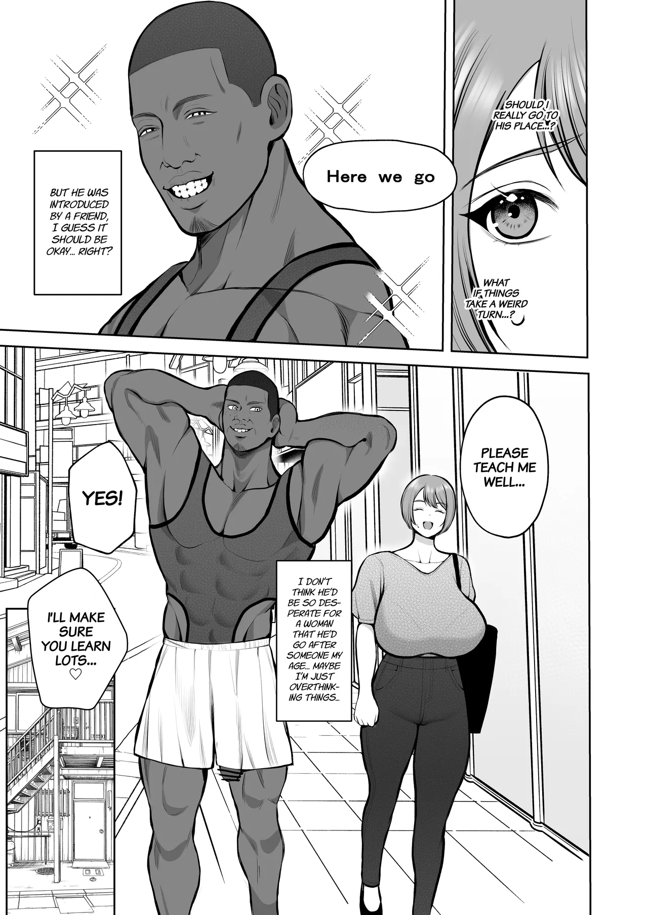 Kokujin-sama no Gokubuto Chinpo de Ochita Hitozuma Chapter 1 - page 6