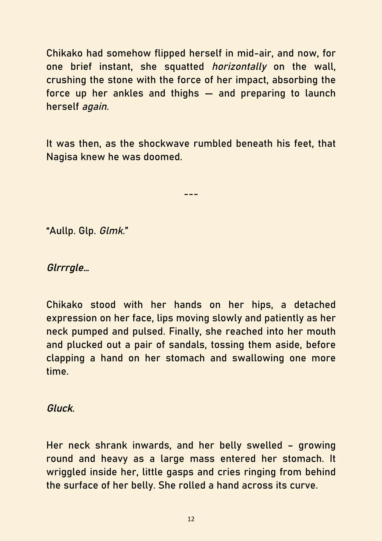 Food for the immortals 3 Chapter 1 - page 12