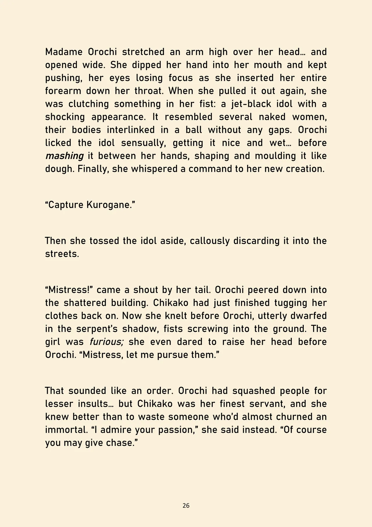 Food for the immortals 3 Chapter 1 - page 26