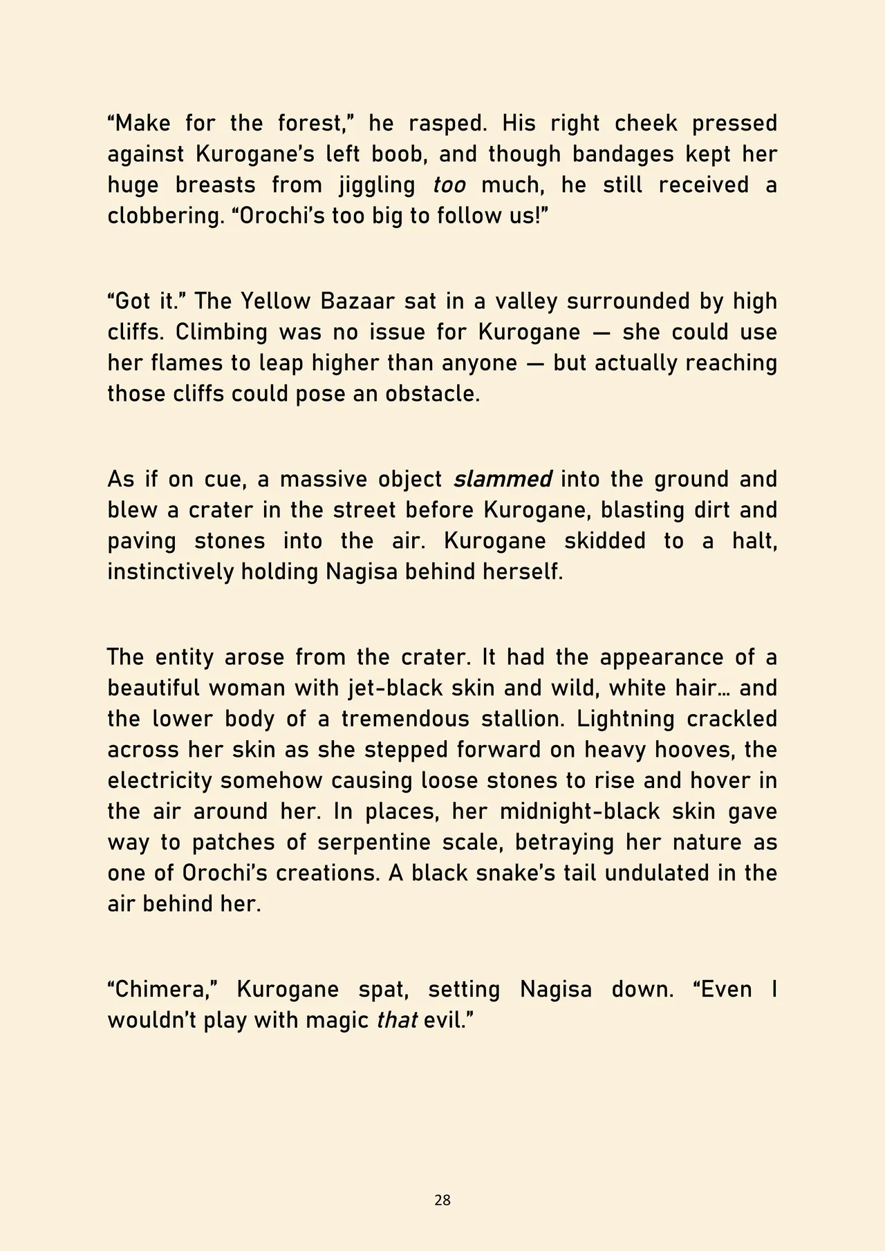 Food for the immortals 3 Chapter 1 - page 28