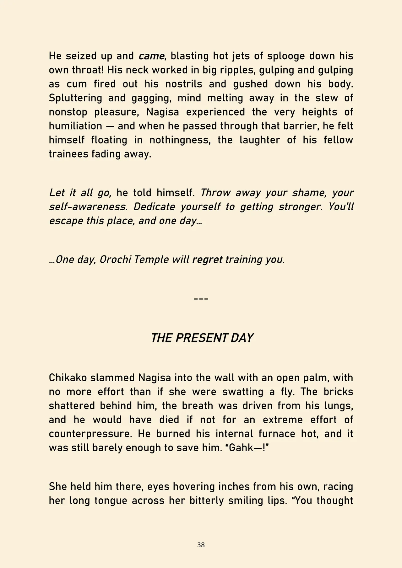 Food for the immortals 3 Chapter 1 - page 38