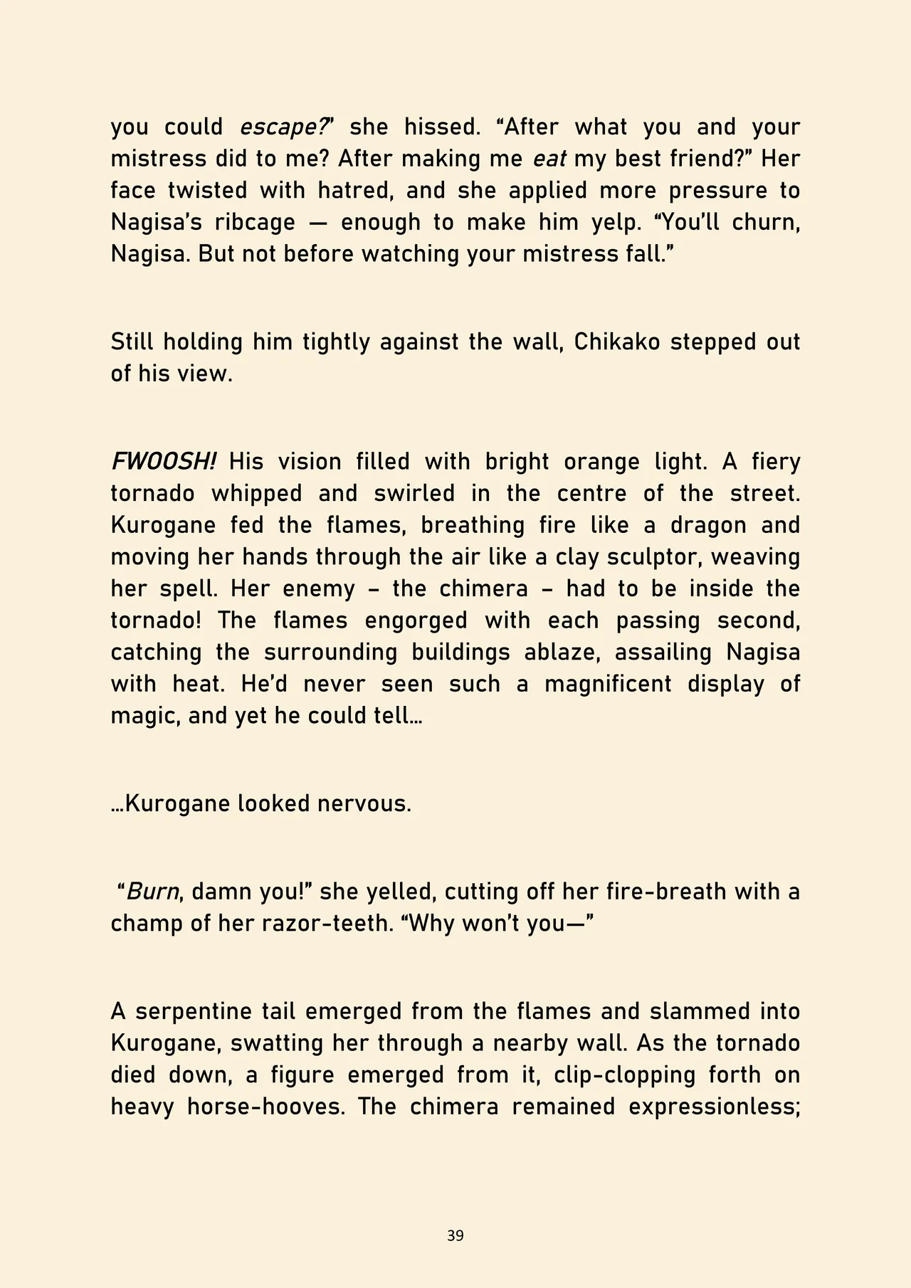 Food for the immortals 3 Chapter 1 - page 39