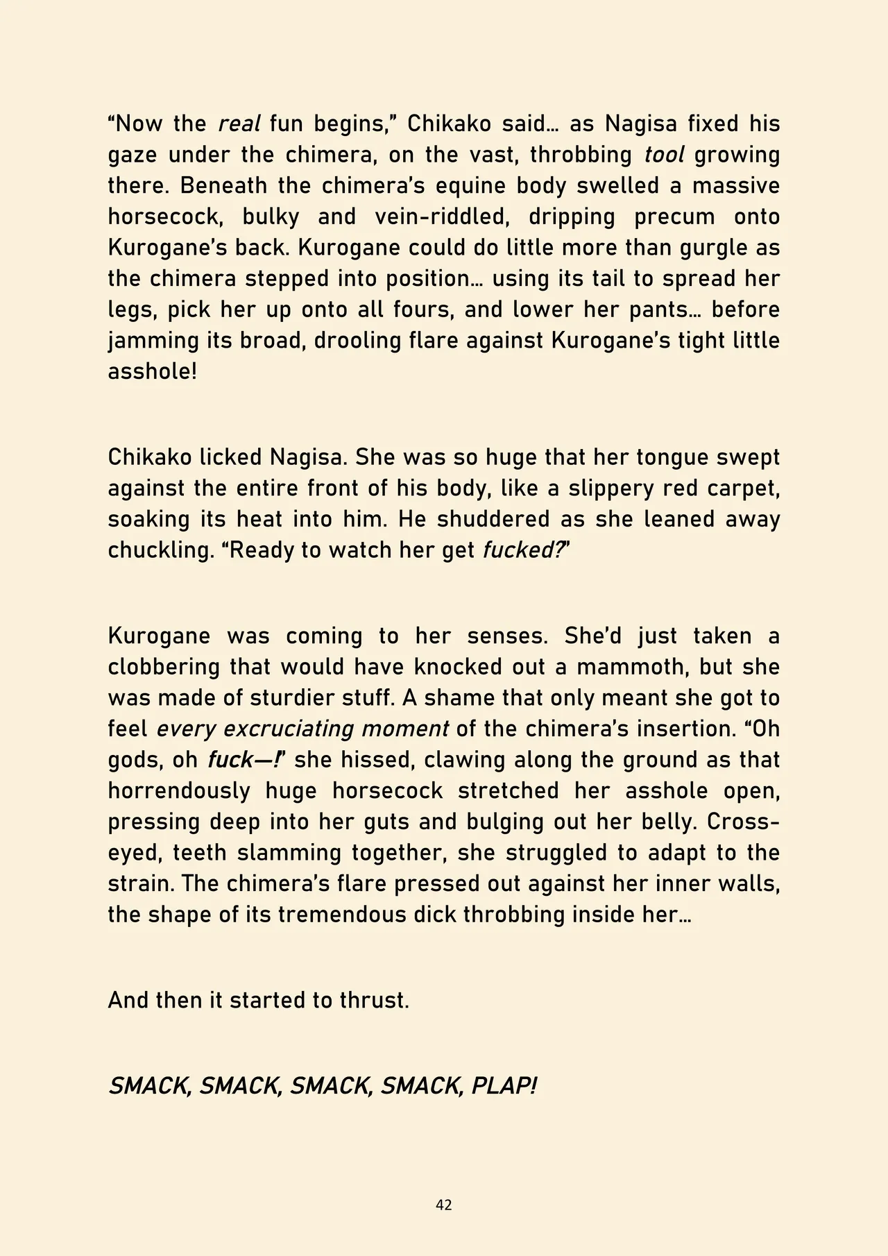 Food for the immortals 3 Chapter 1 - page 42