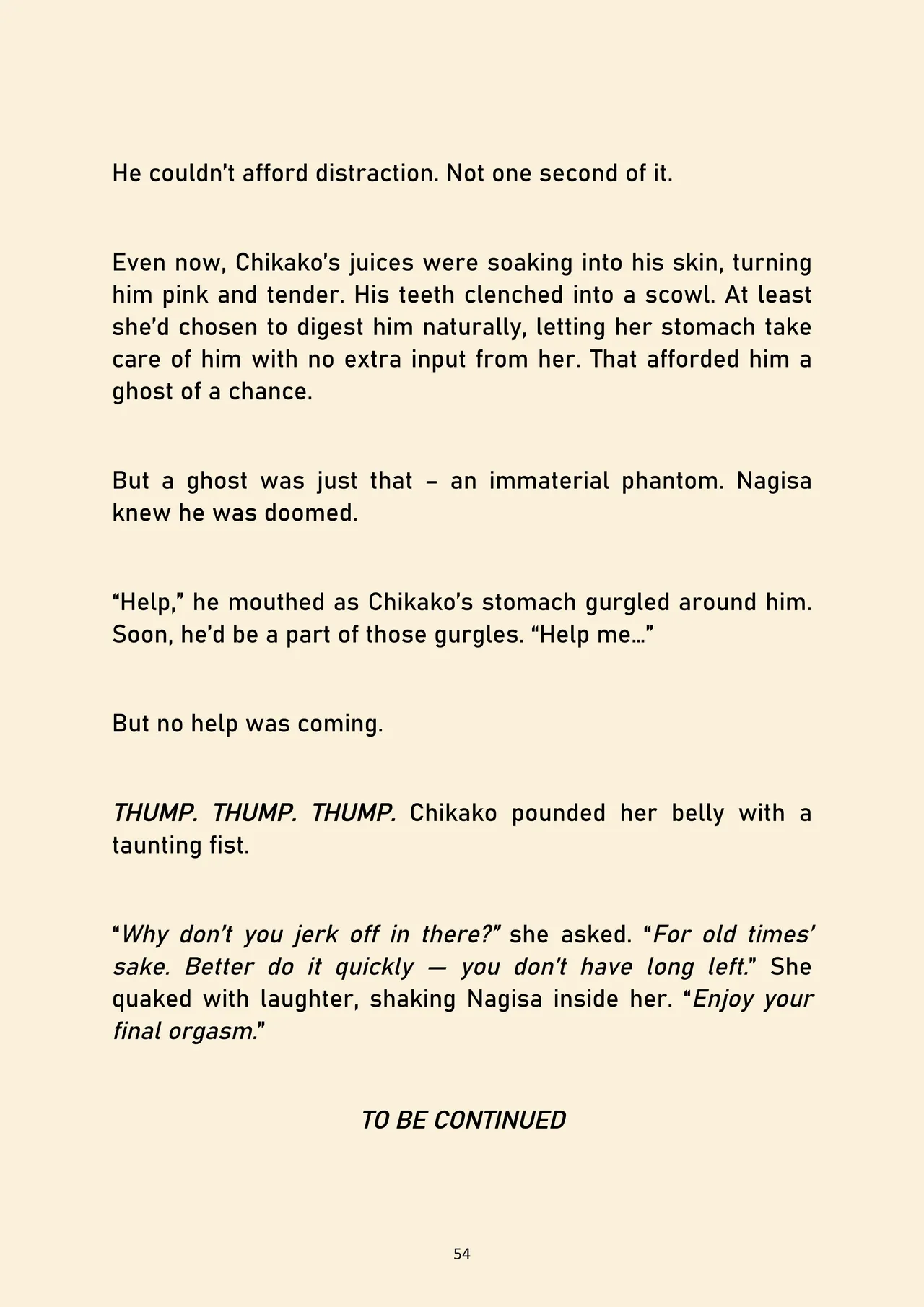 Food for the immortals 3 Chapter 1 - page 54