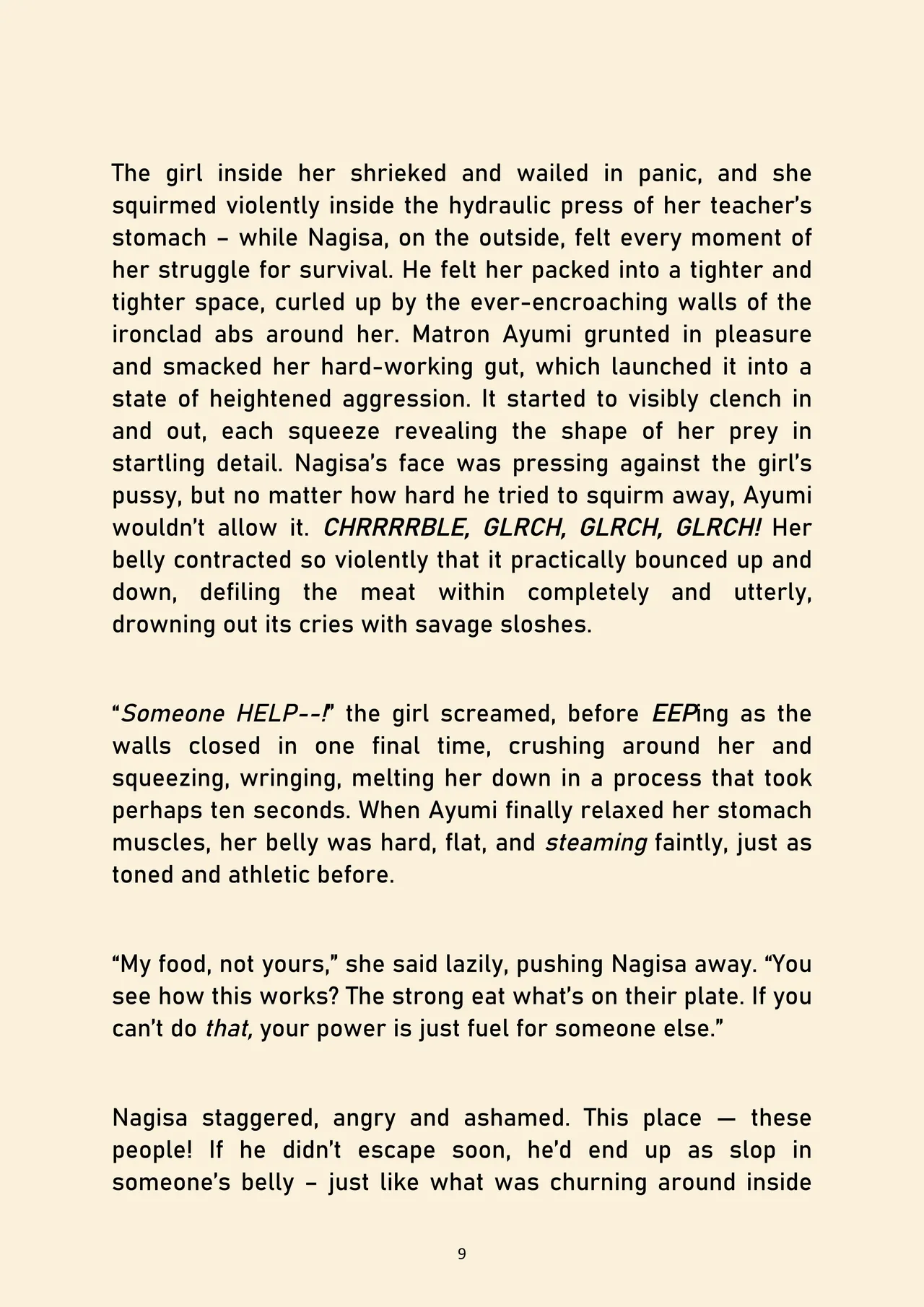 Food for the immortals 3 Chapter 1 - page 9