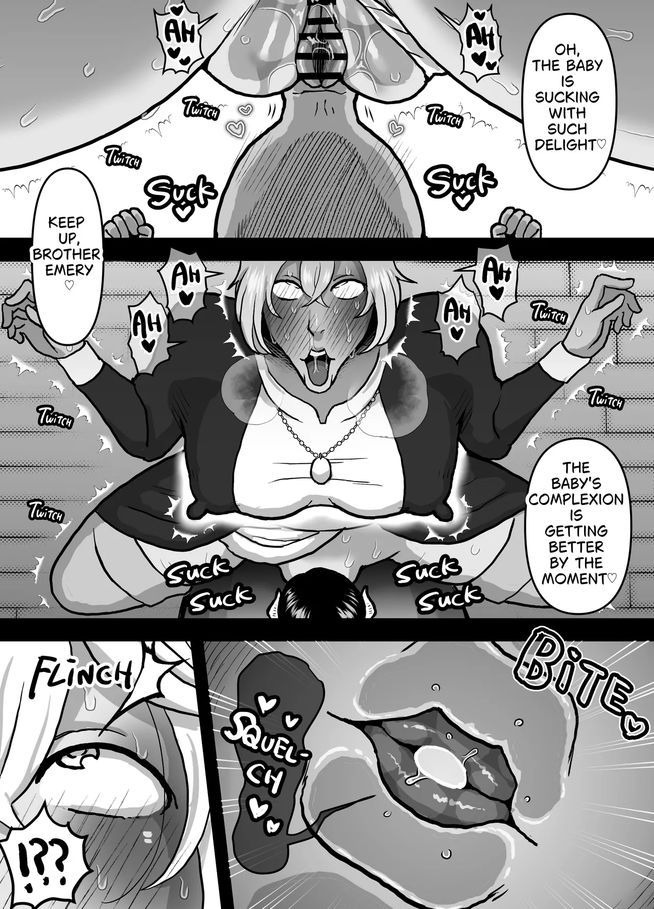 Cuntboy Monk's Clit-feeding Care Chapter 1 - page 14