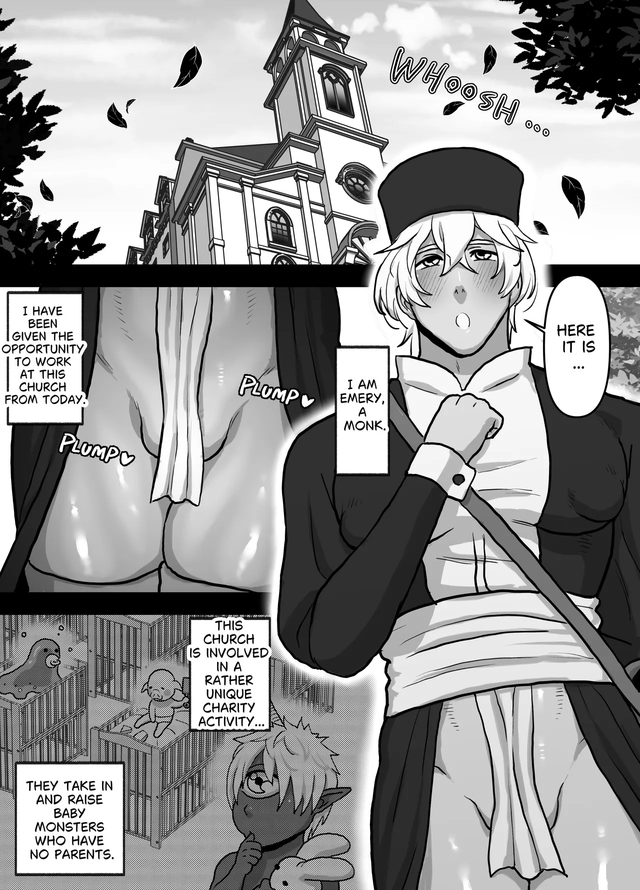 Cuntboy Monk's Clit-feeding Care Chapter 1 - page 2
