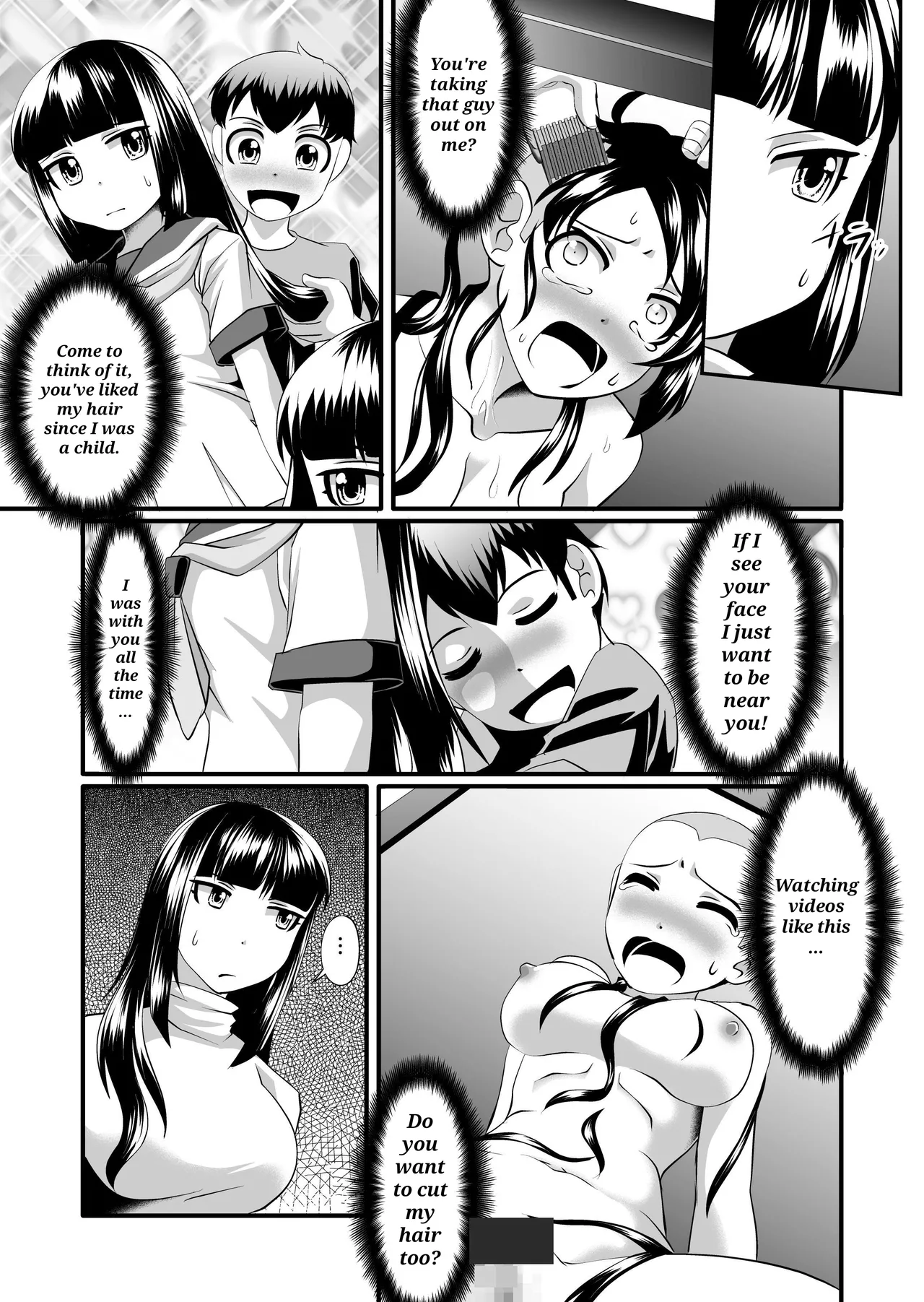 I'll cut my hair off Chapter 1 - page 4