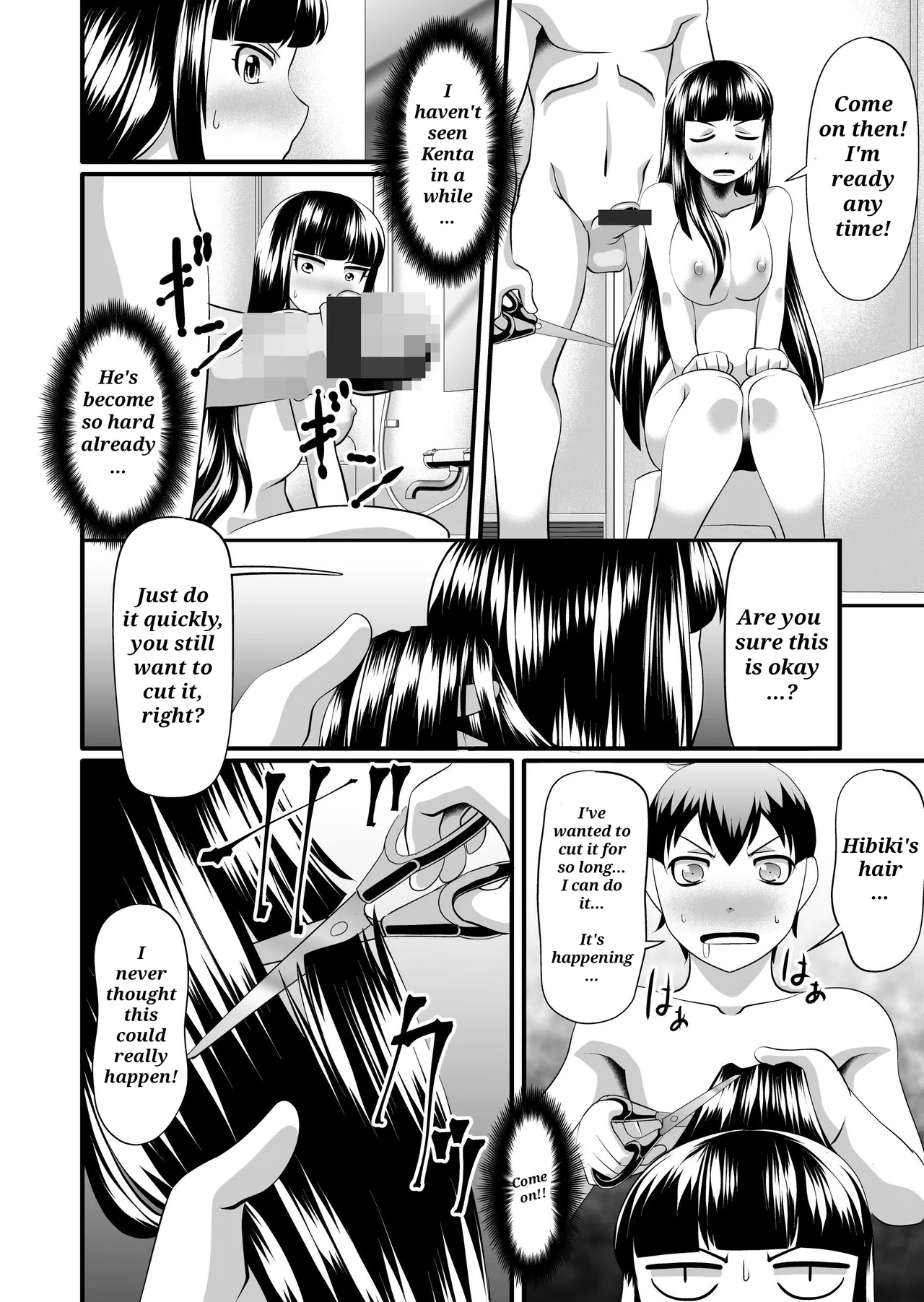 I'll cut my hair off Chapter 1 - page 7