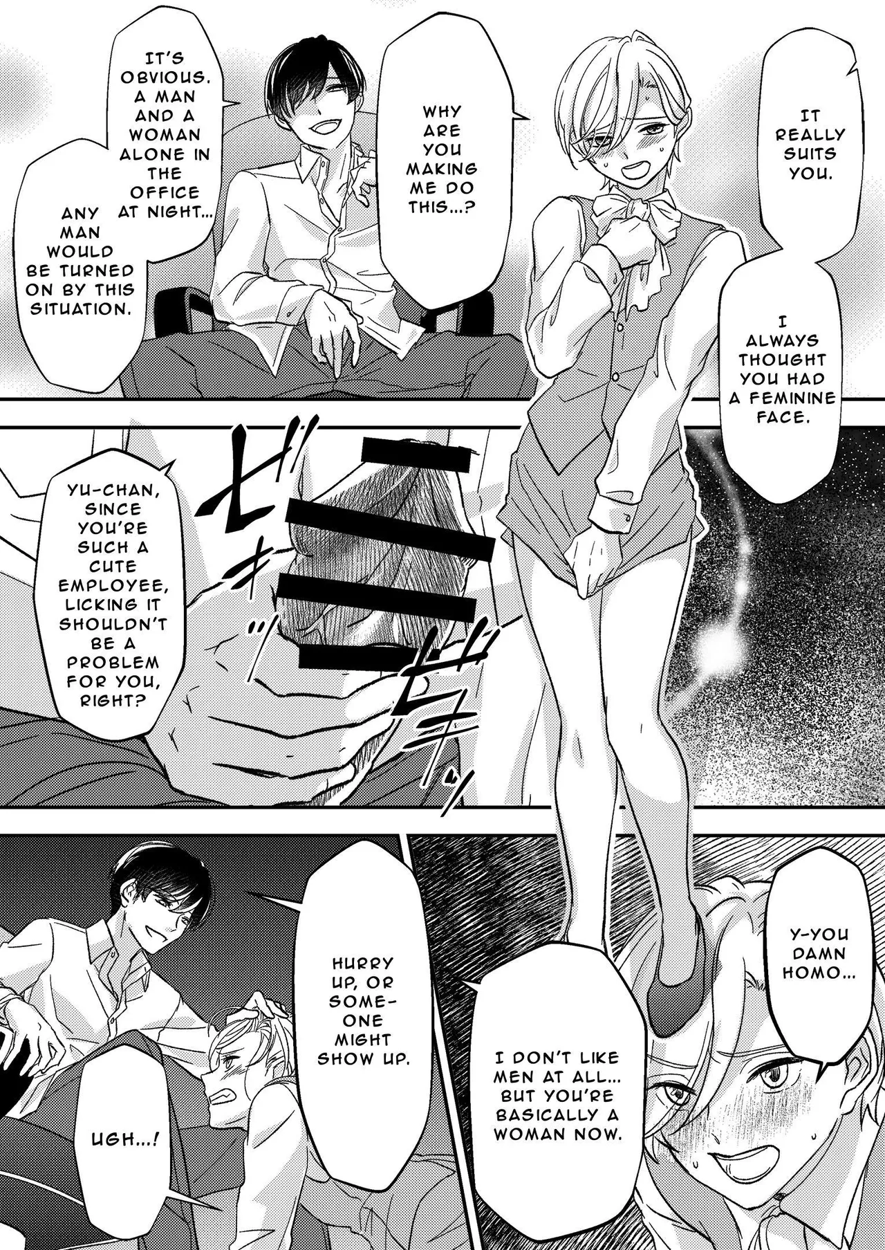 Office of Humiliation ~Feminized Power Harassment Boss~ Chapter 1 - page 10