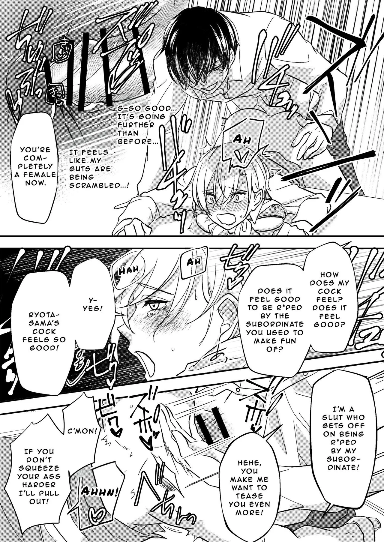 Office of Humiliation ~Feminized Power Harassment Boss~ Chapter 1 - page 20