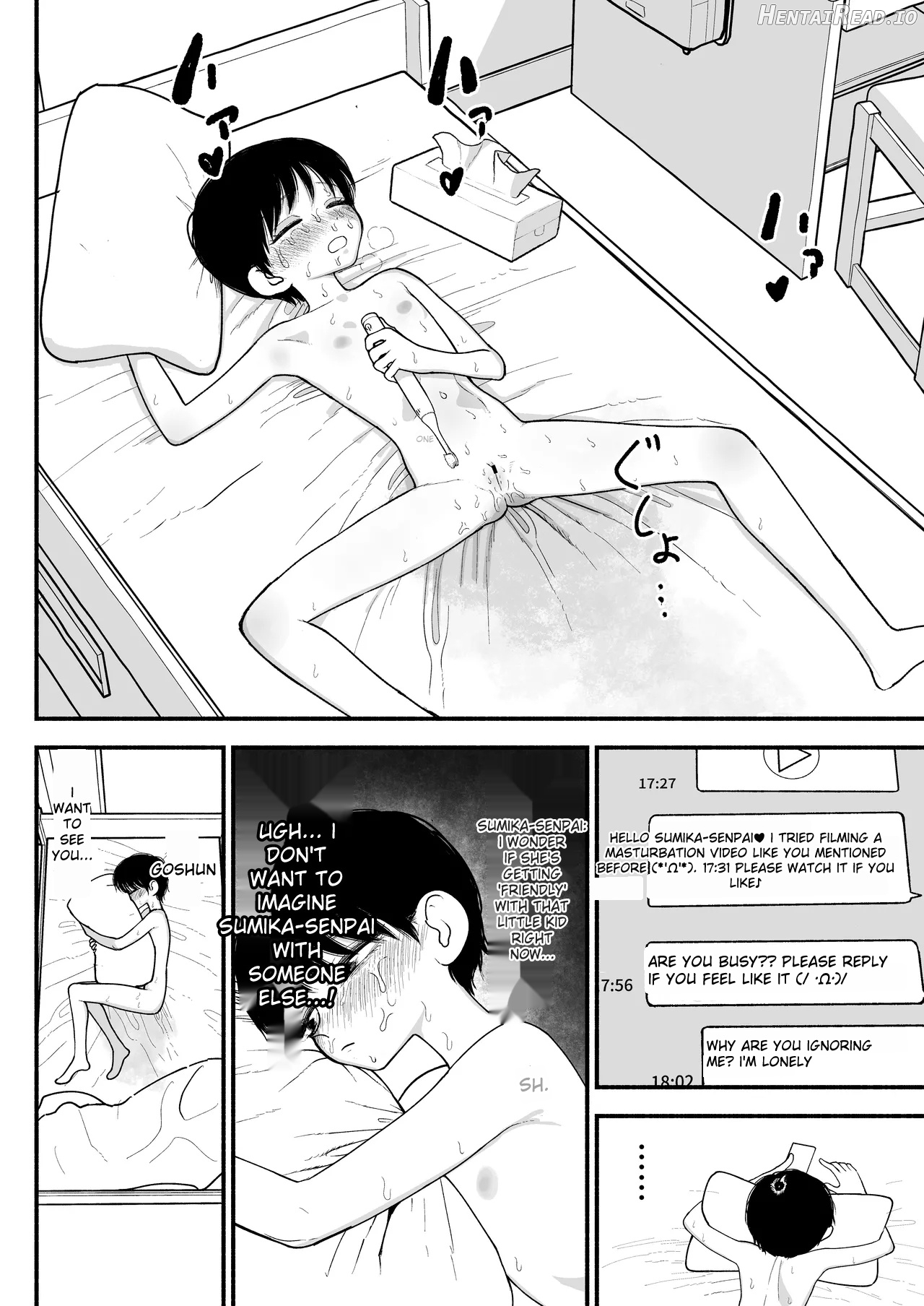 Futanari Ikemen Senpai to Mainichi Tanetsuke Koubi Seikatsu Saikou~ Chapter 1 - page 40